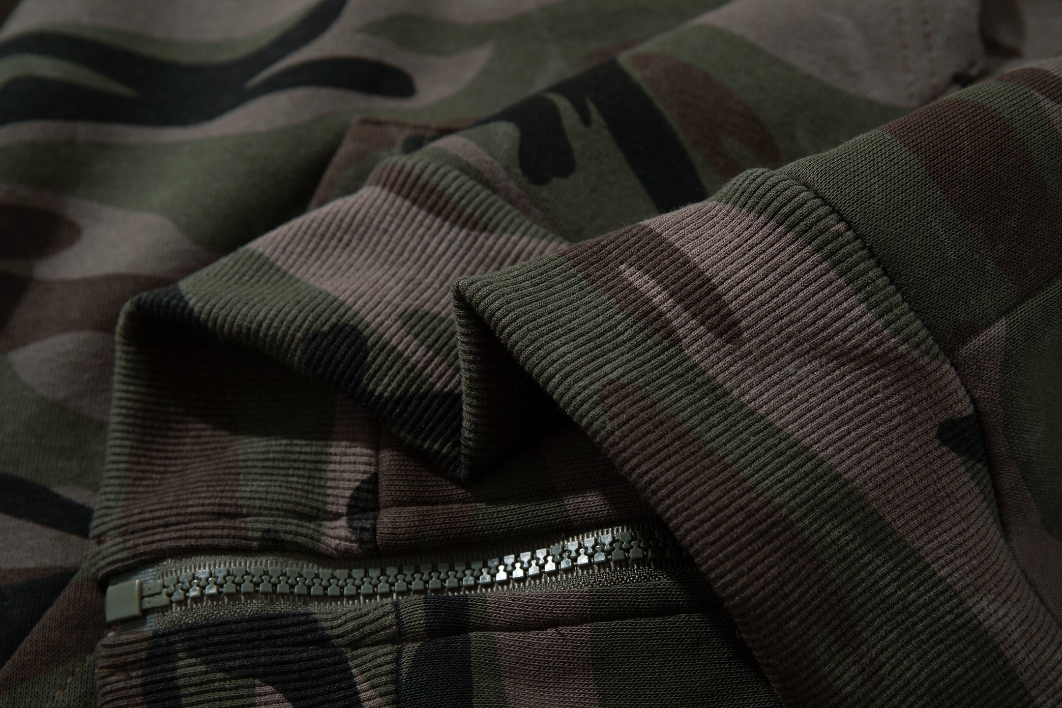 Omirad Camo Zip-Up Hoodie