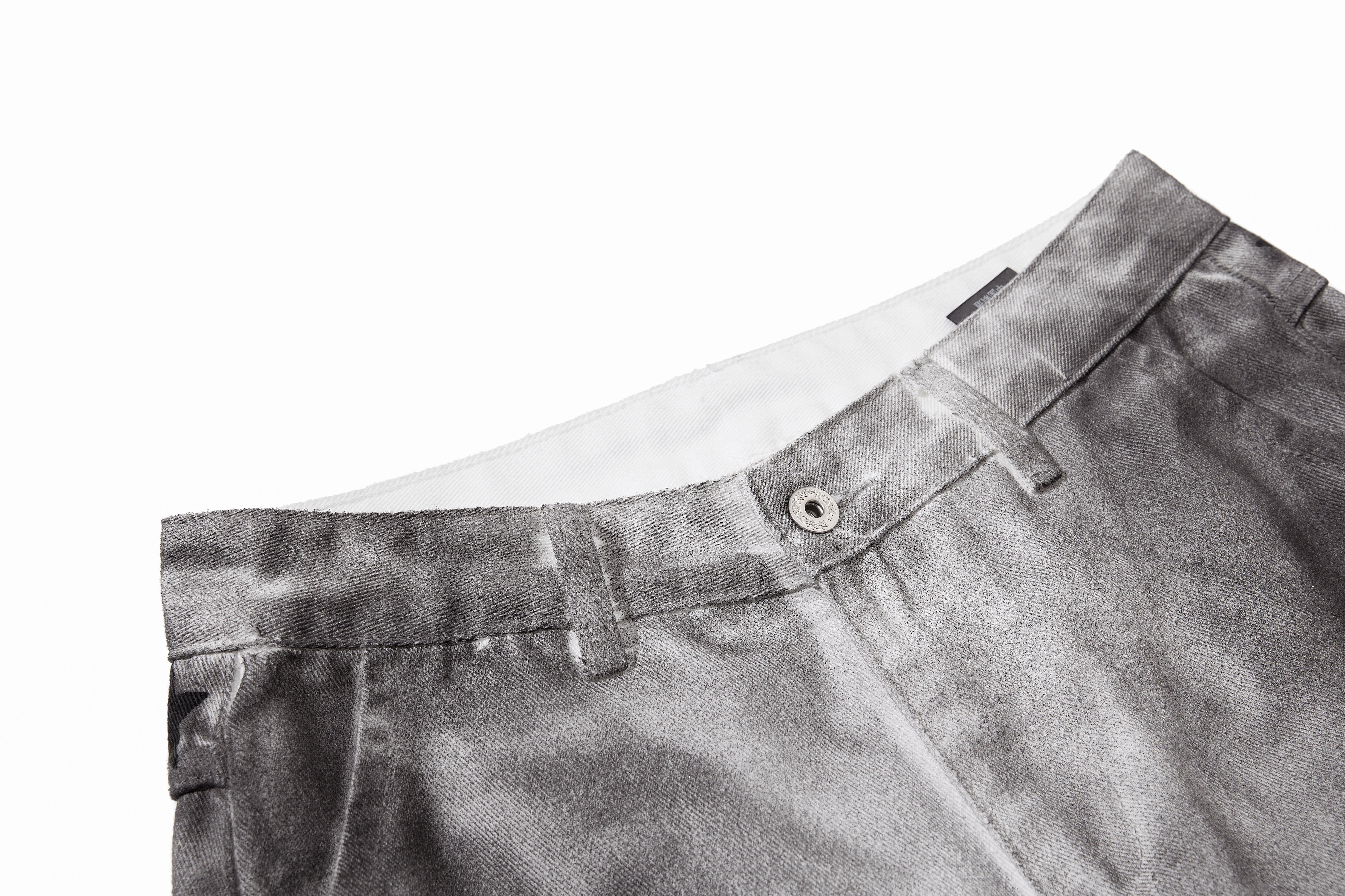 Omirad Graphic Washed Wide-Leg Pants