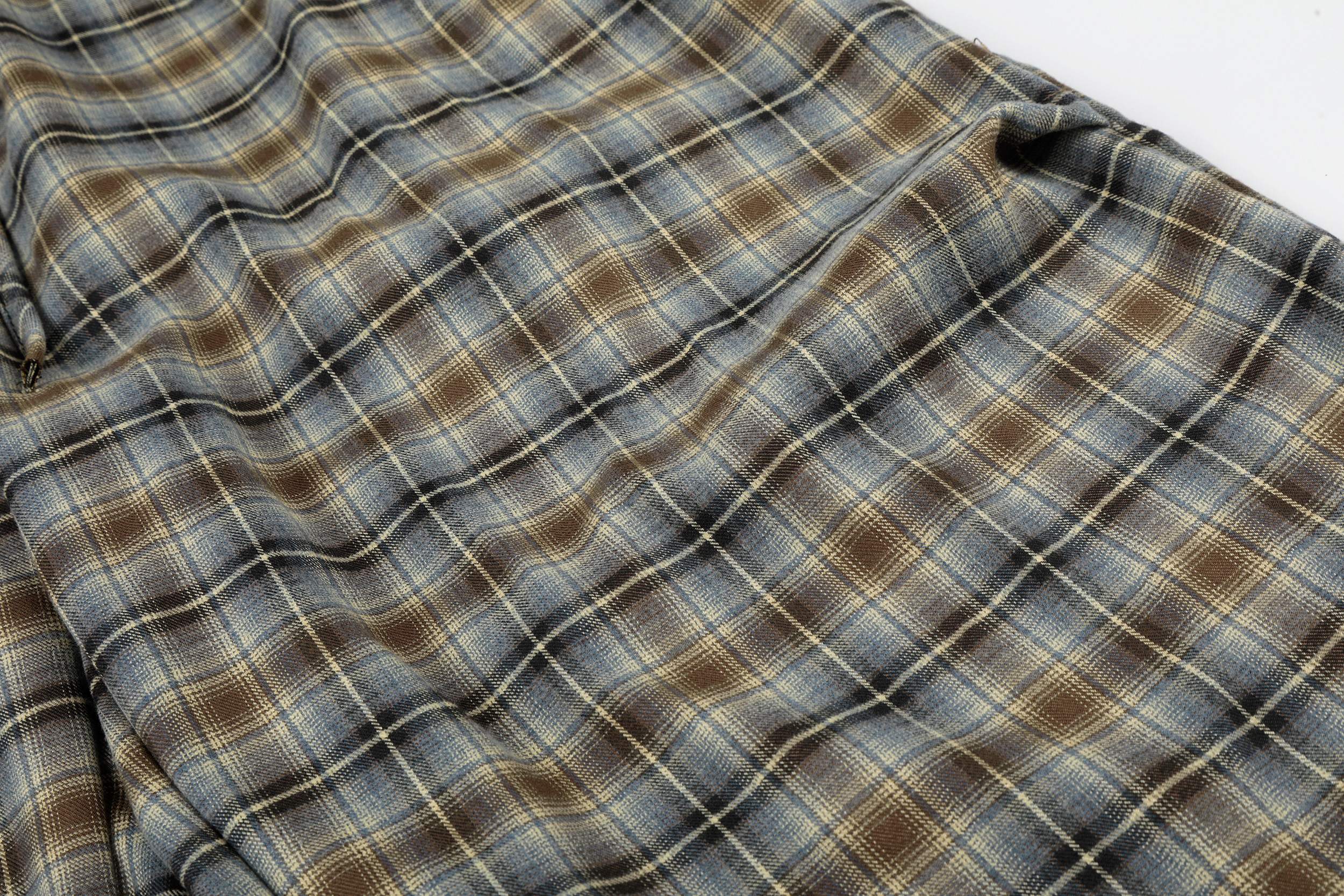 Omirad Plaid Lounge Shorts