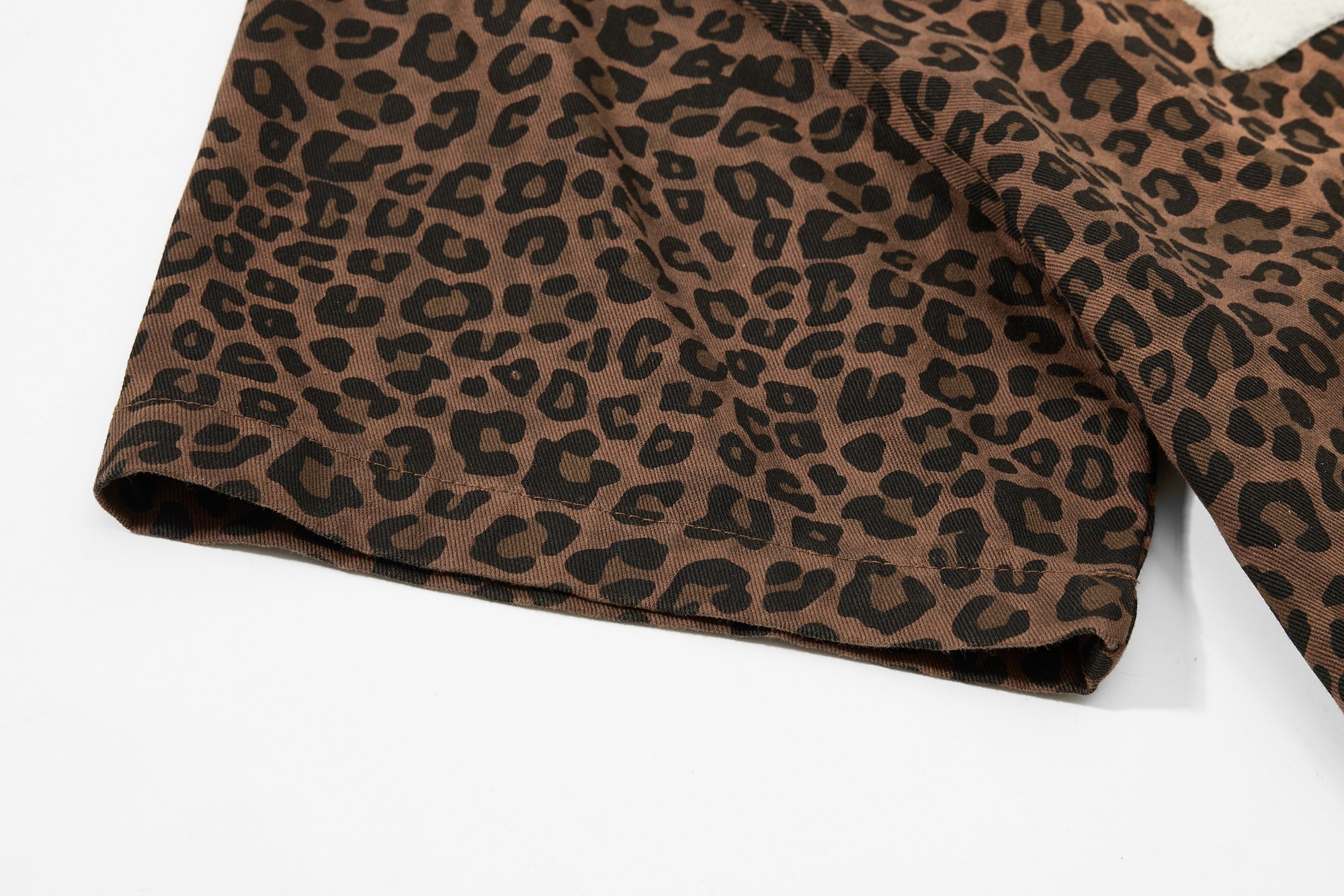 Omirad Leopard Print Statement Shirt