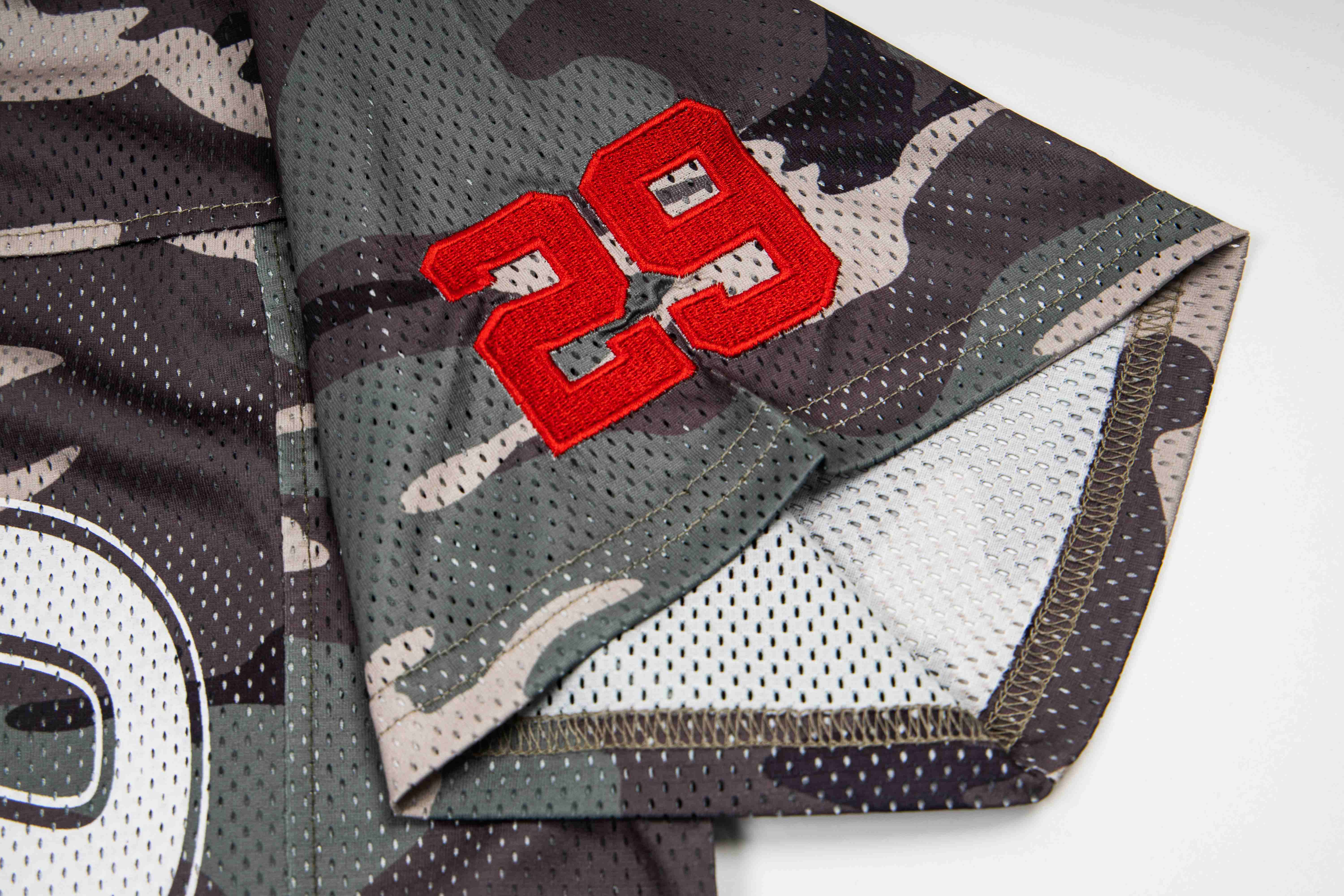 Omirad Camo Mesh Football Tee