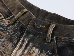 Omirad “Savage Pattern Balloon Jeans”