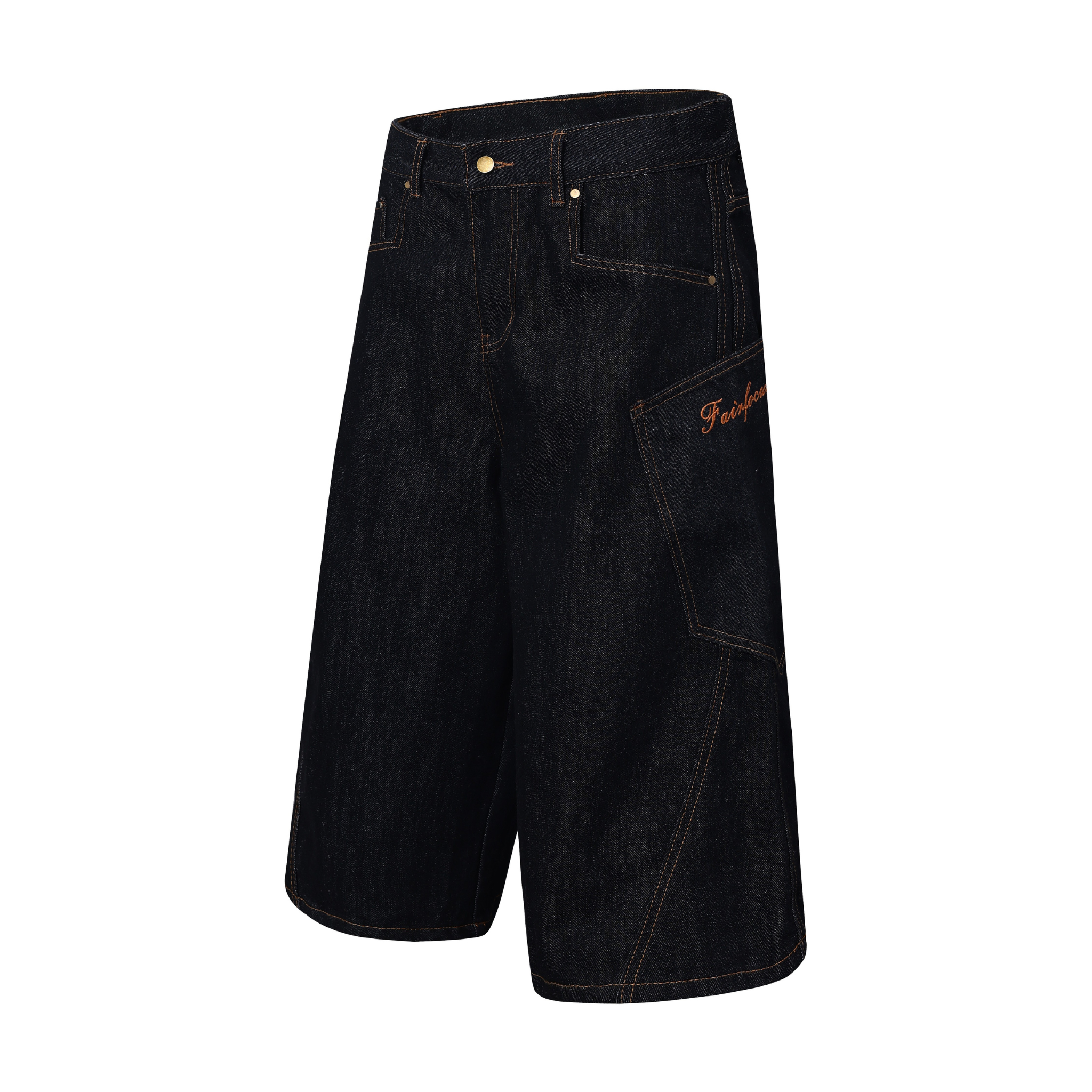 Omirad Patchwork Denim Jorts