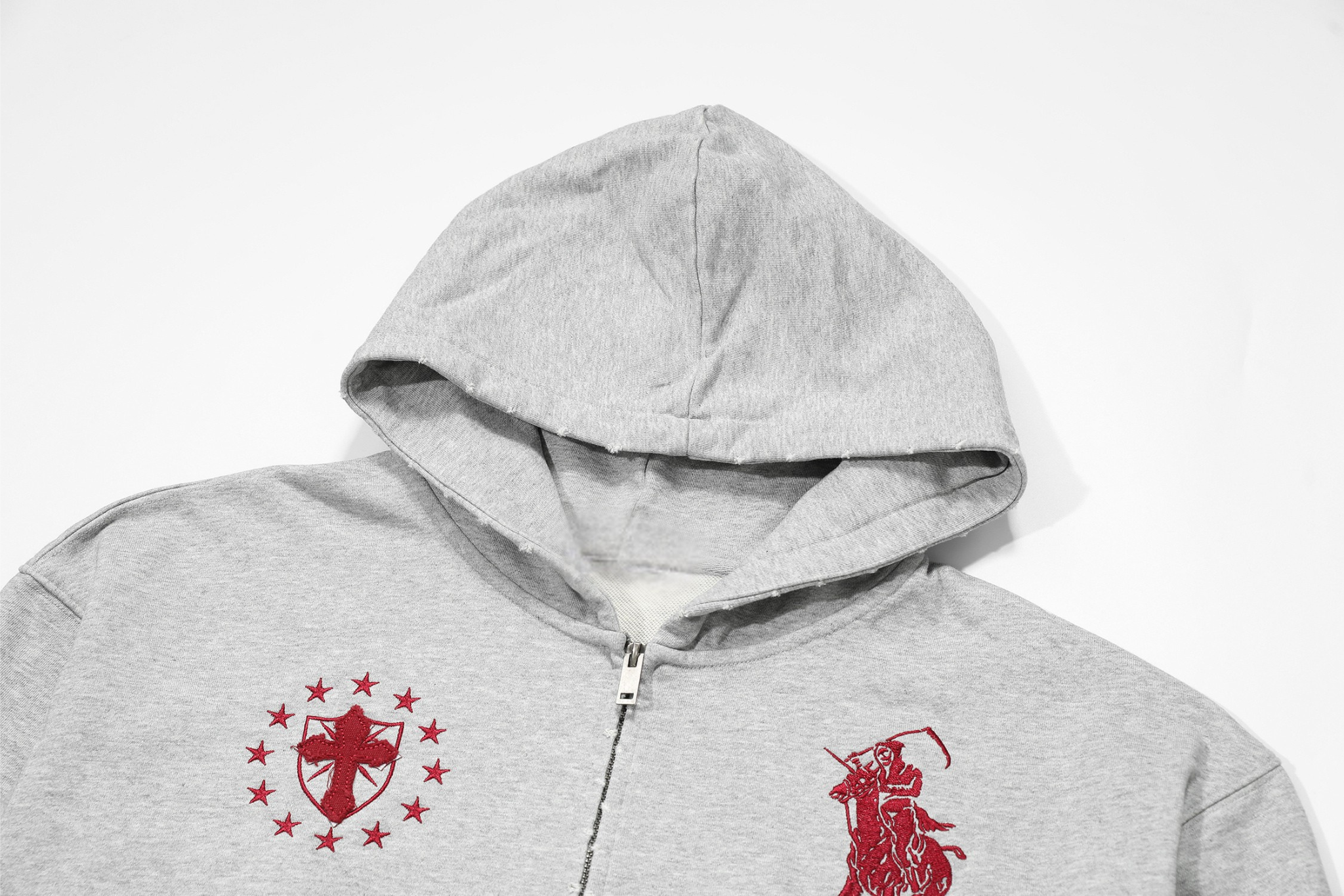 Omirad Heritage Crest Zip Hoodie