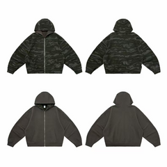 Omirad Reversible Camo Zip-Up Hoodie