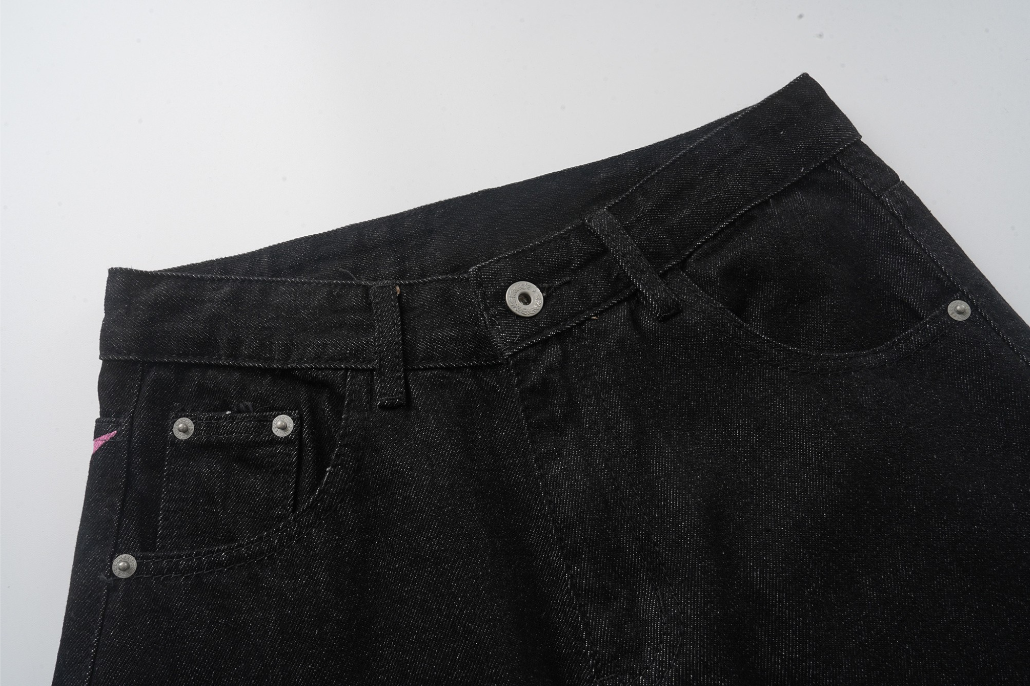 Omirad Cross Pocket Graphic Wide-Leg Jeans