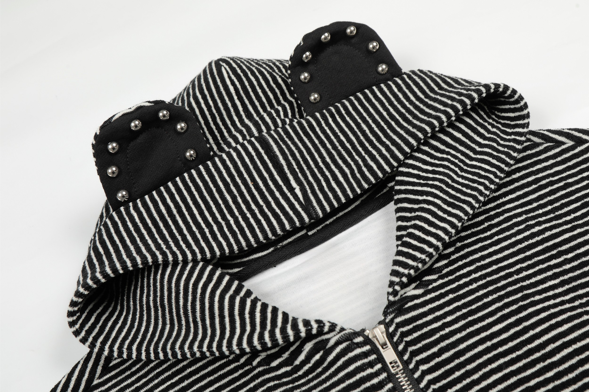 Omirad Striped Zip Hoodie