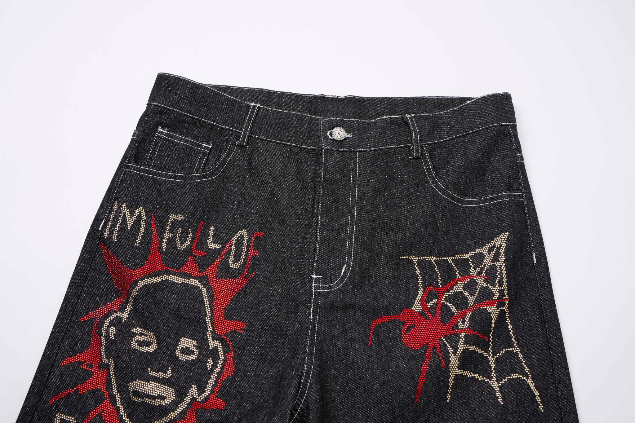 Omirad Graphic Denim Pants