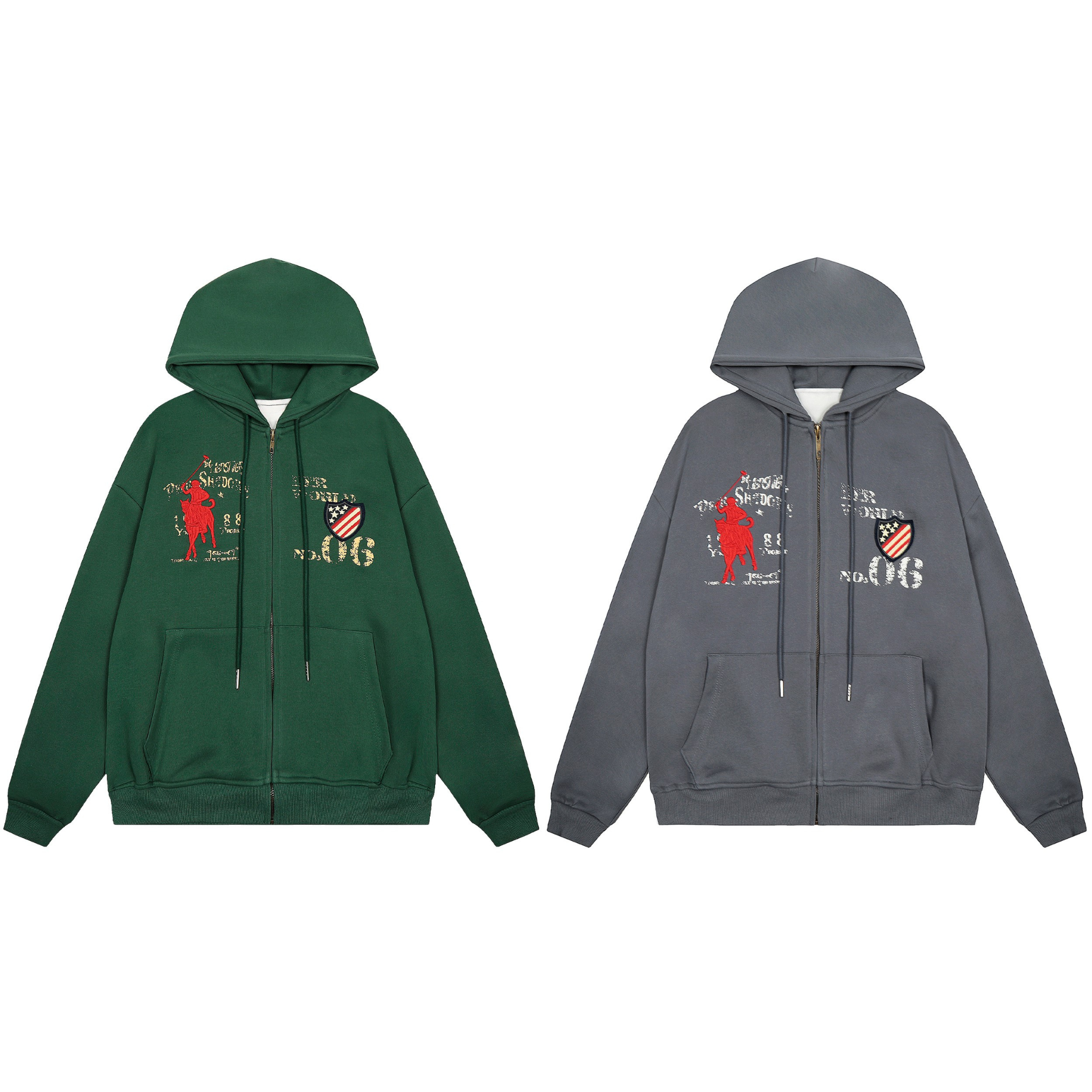 Omirad Athletic Blend Zip Hoodie