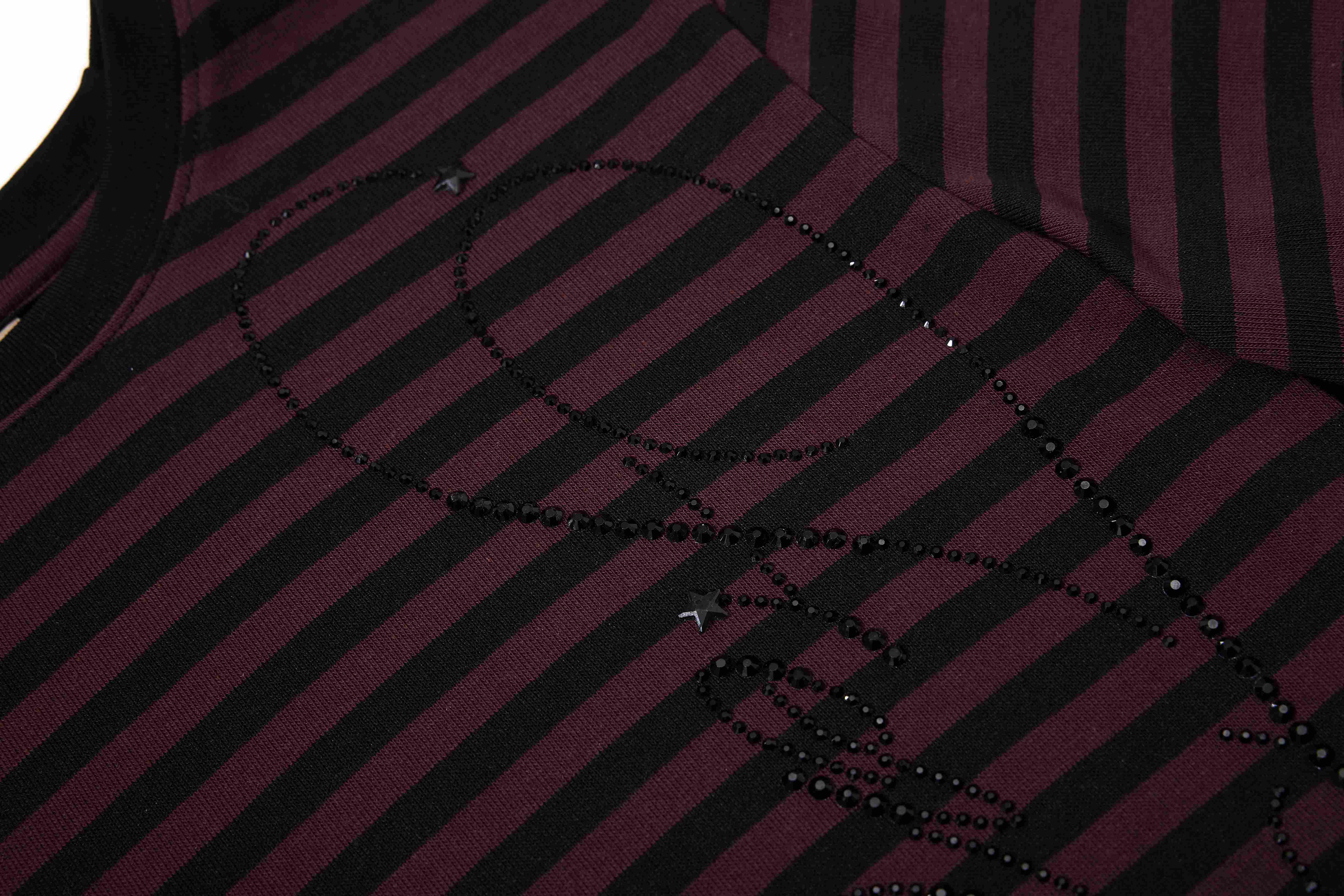 Omirad Rhinestone Stripe Tee