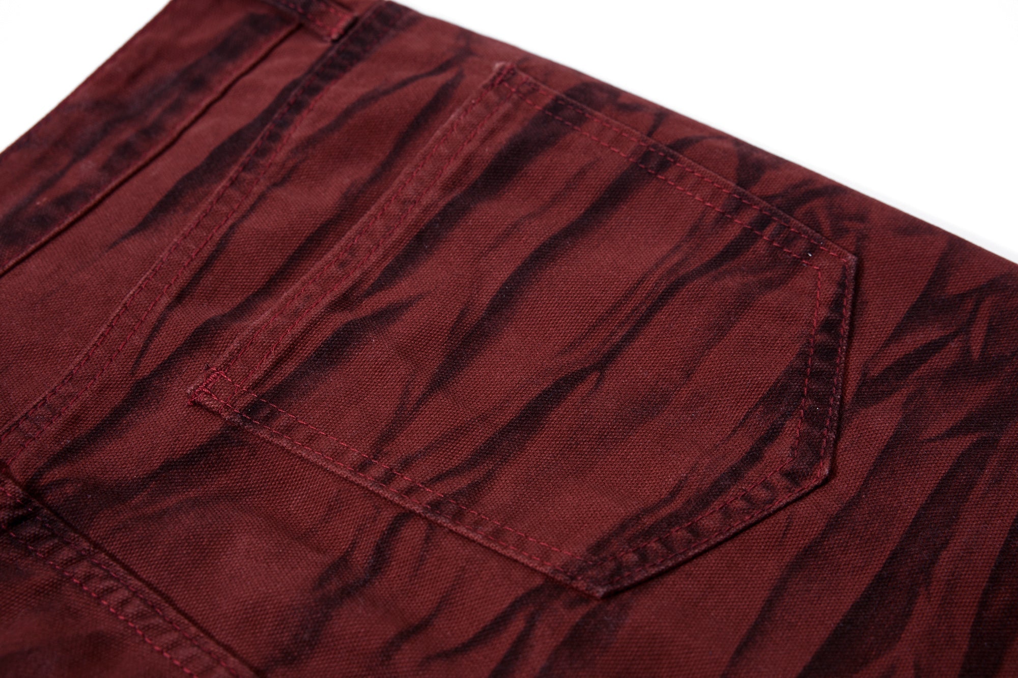 Omirad Tiger-Pattern Flared Pants