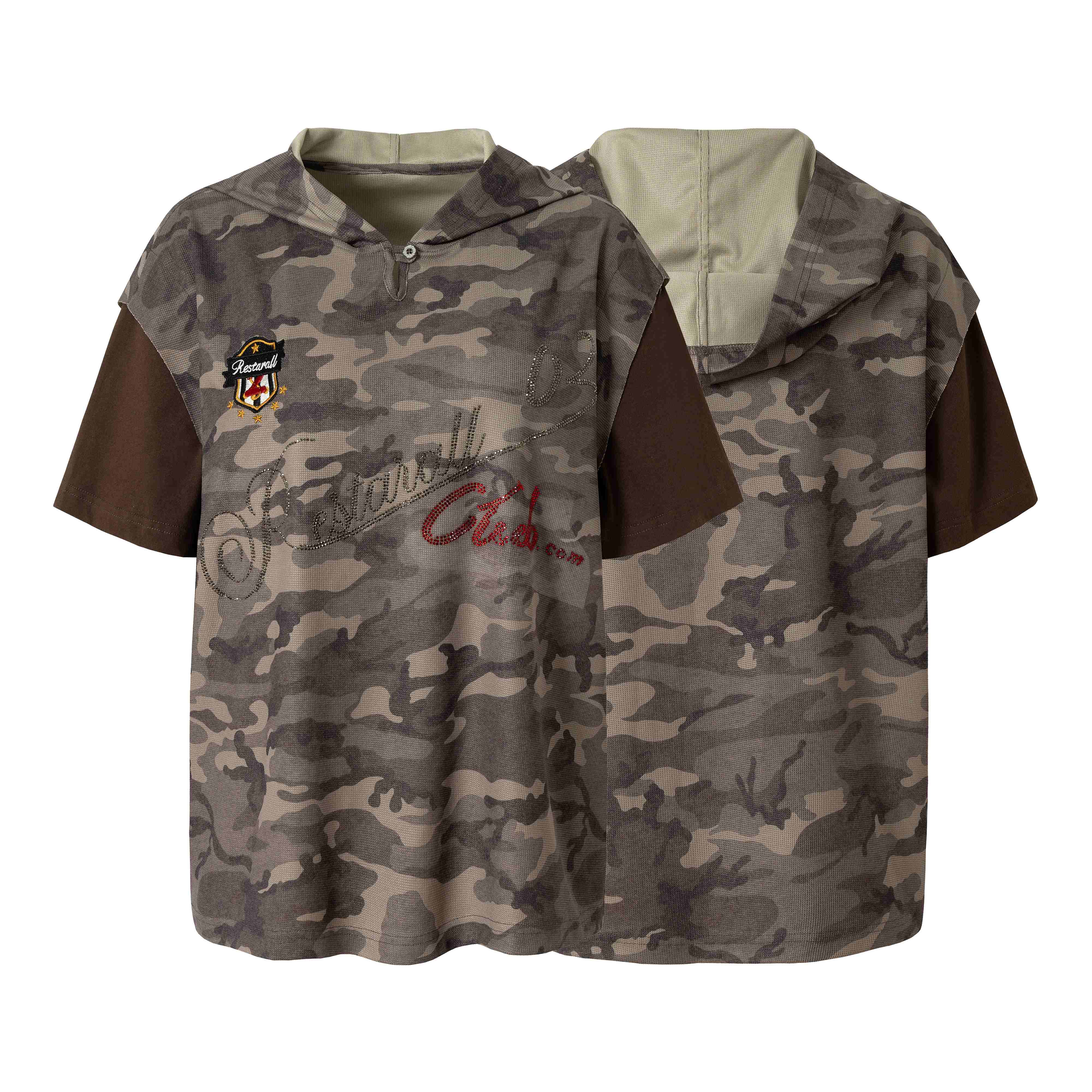 Omirad Camo Hooded Tee
