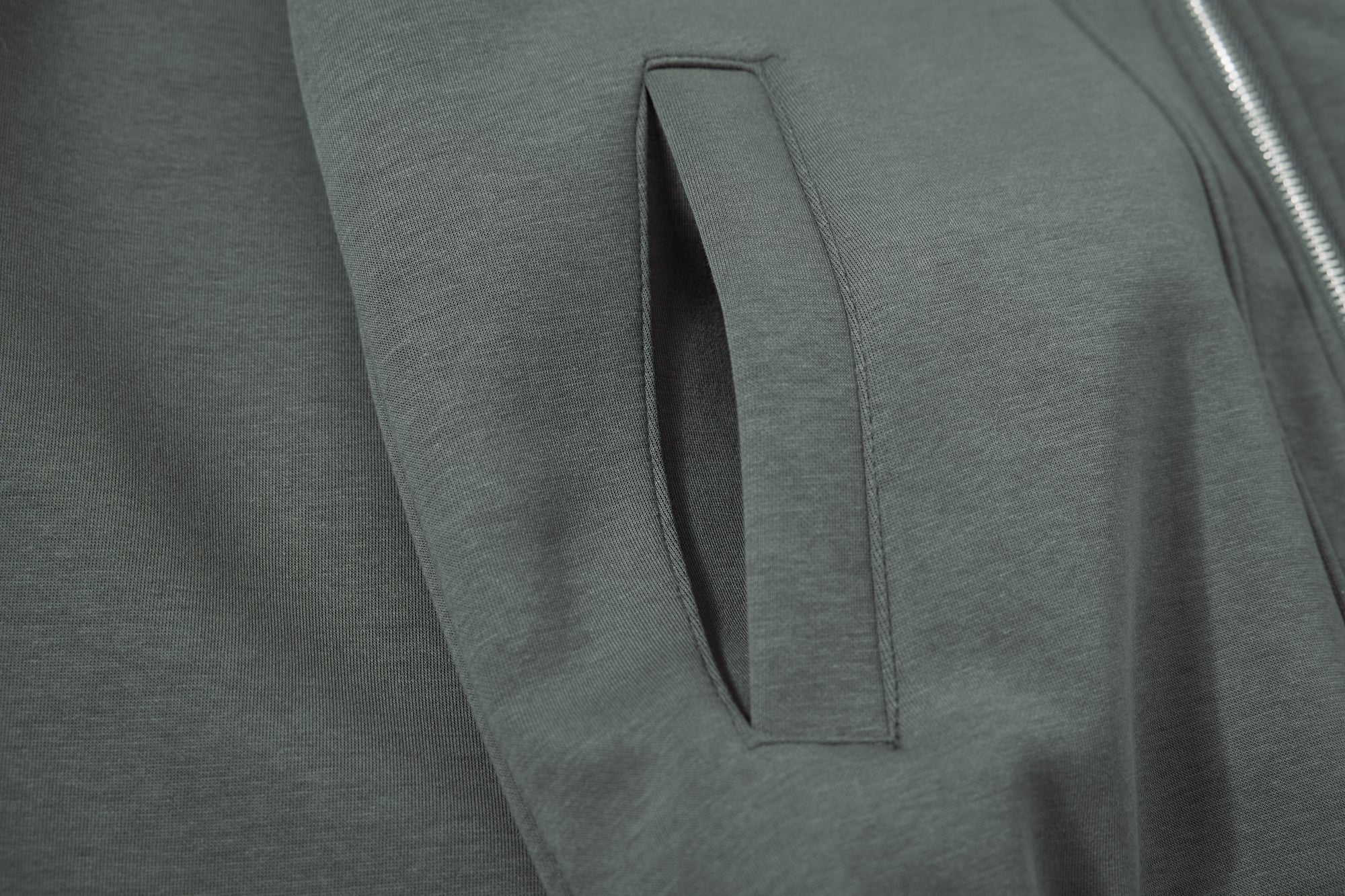 Omirad Gothic Line Art Zip Hoodie