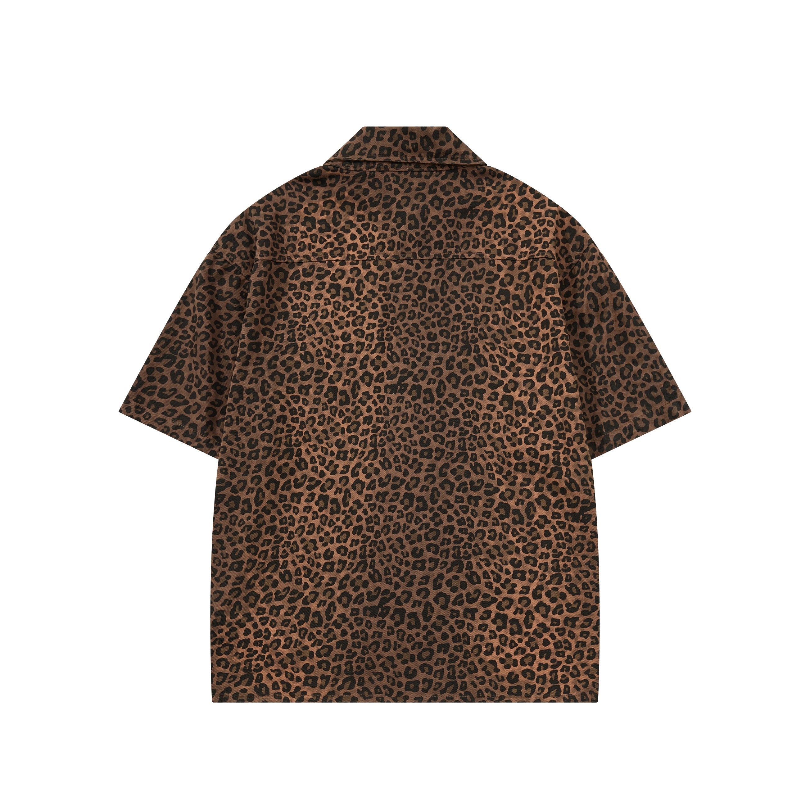 Omirad Leopard Print Statement Shirt