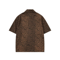 Omirad Leopard Print Statement Shirt