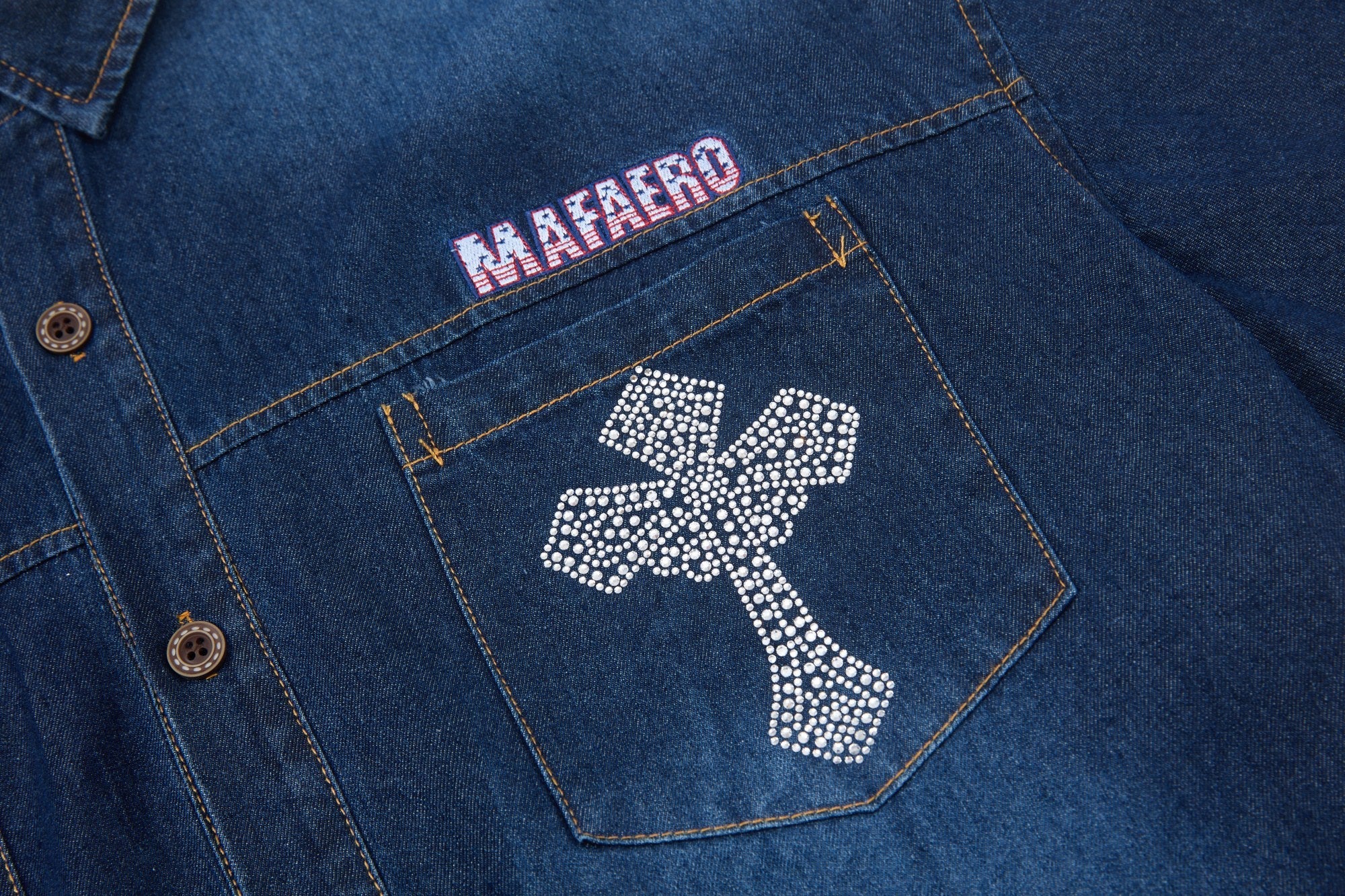 Omirad “Cross Denim Shirt”