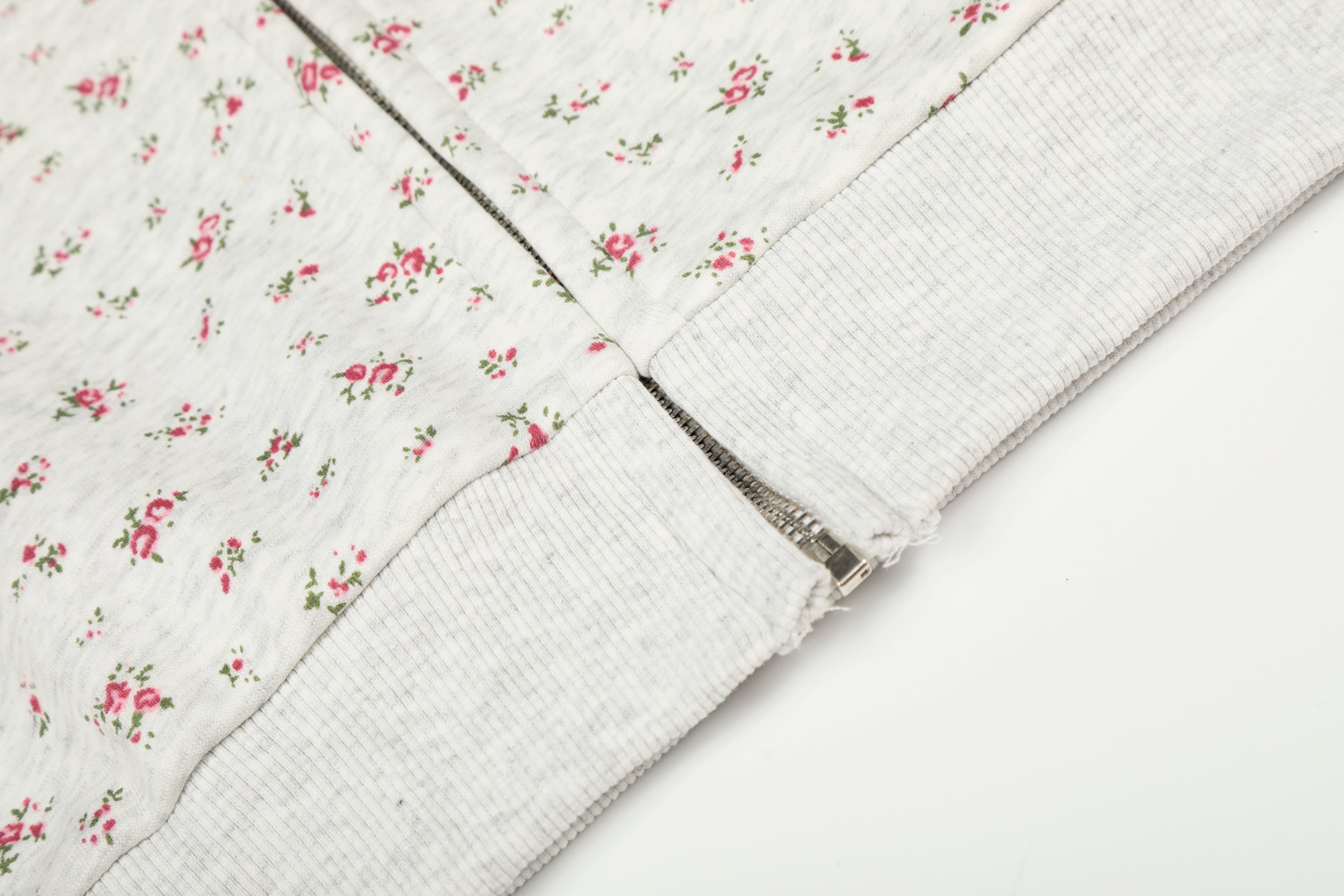 Omirad Floral Balaclava Zip Hoodie
