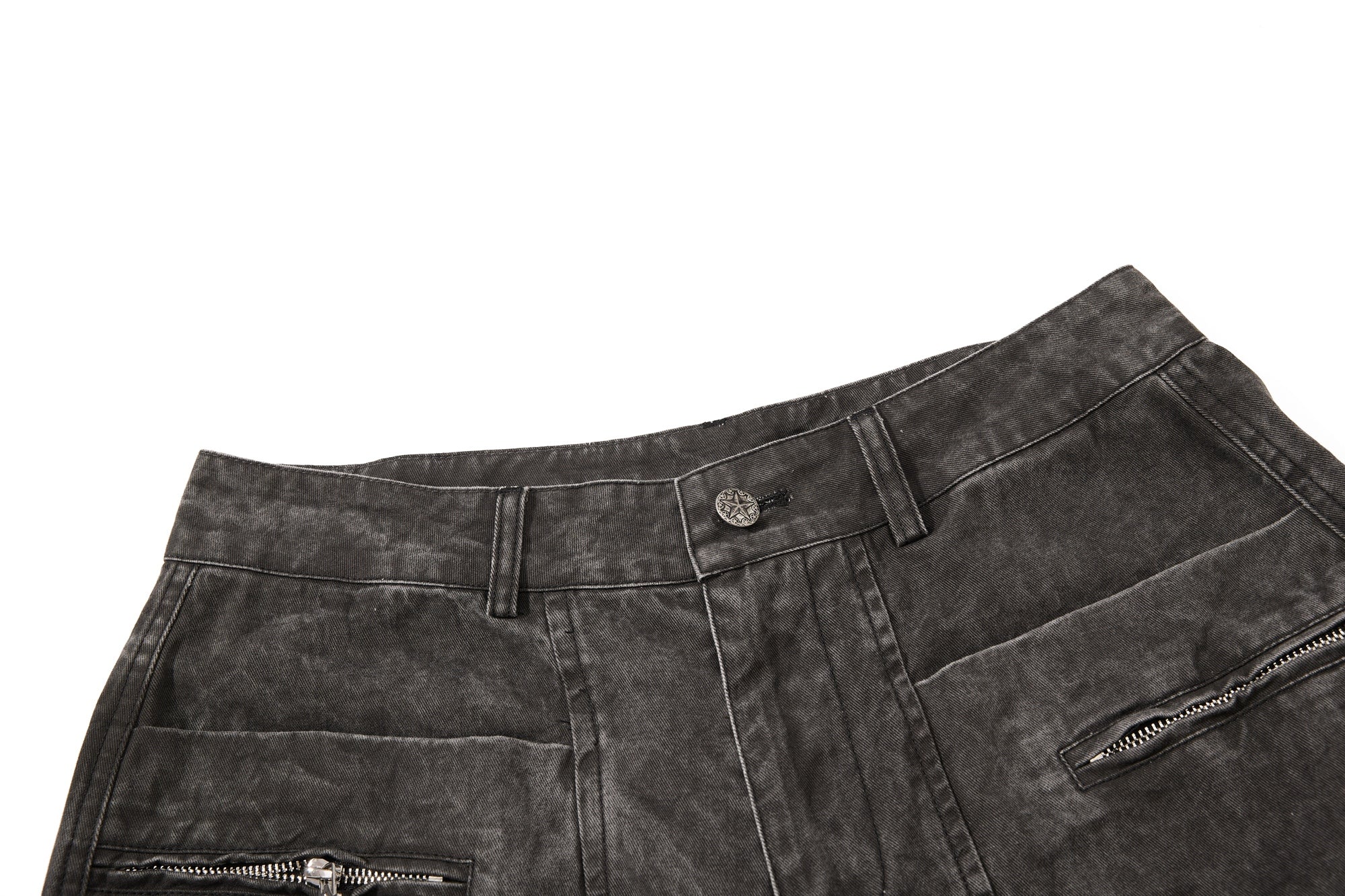 Omirad Washed Balloon Denim Jeans
