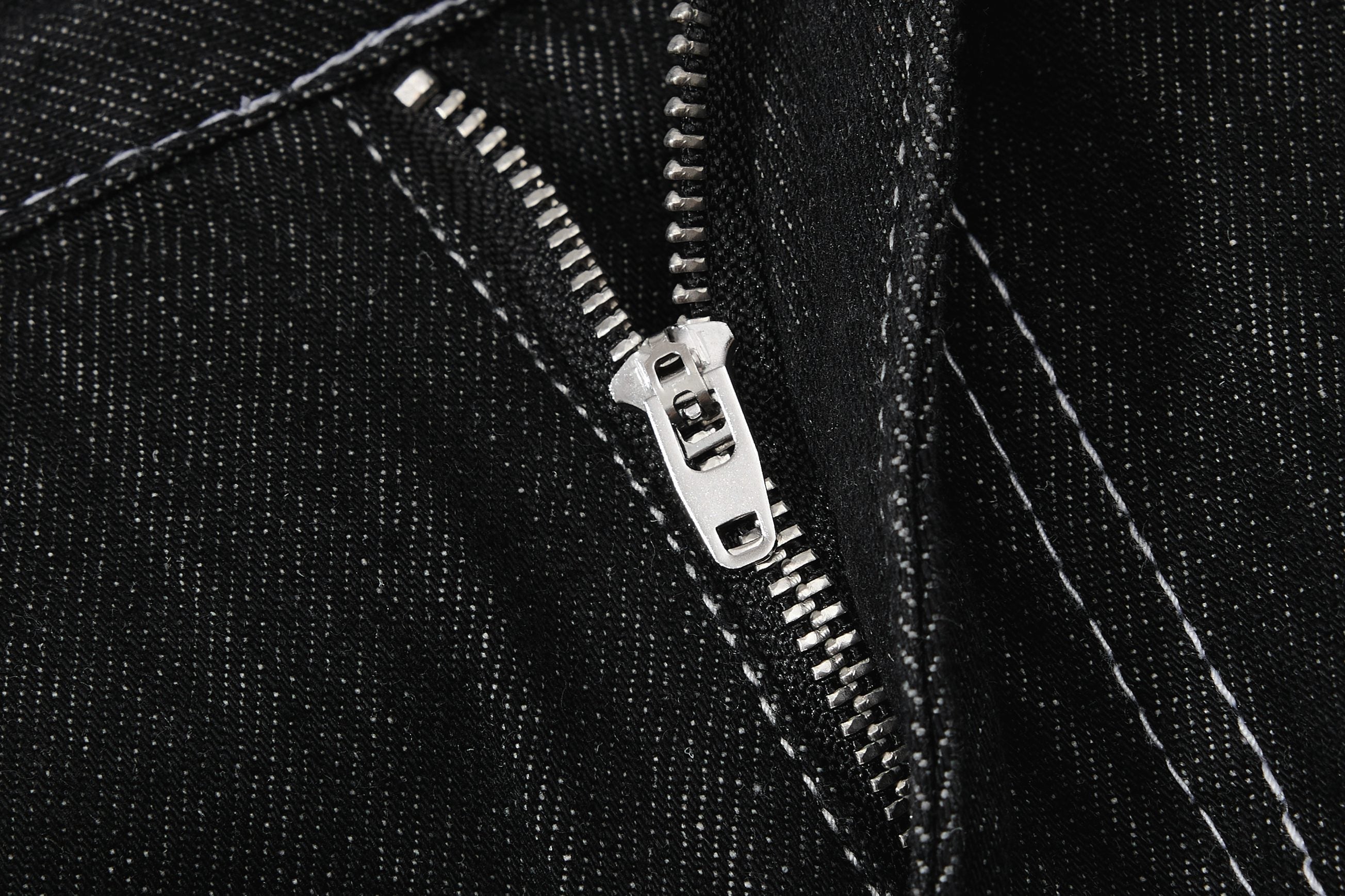 Omirad Studded Strap Denim Pants