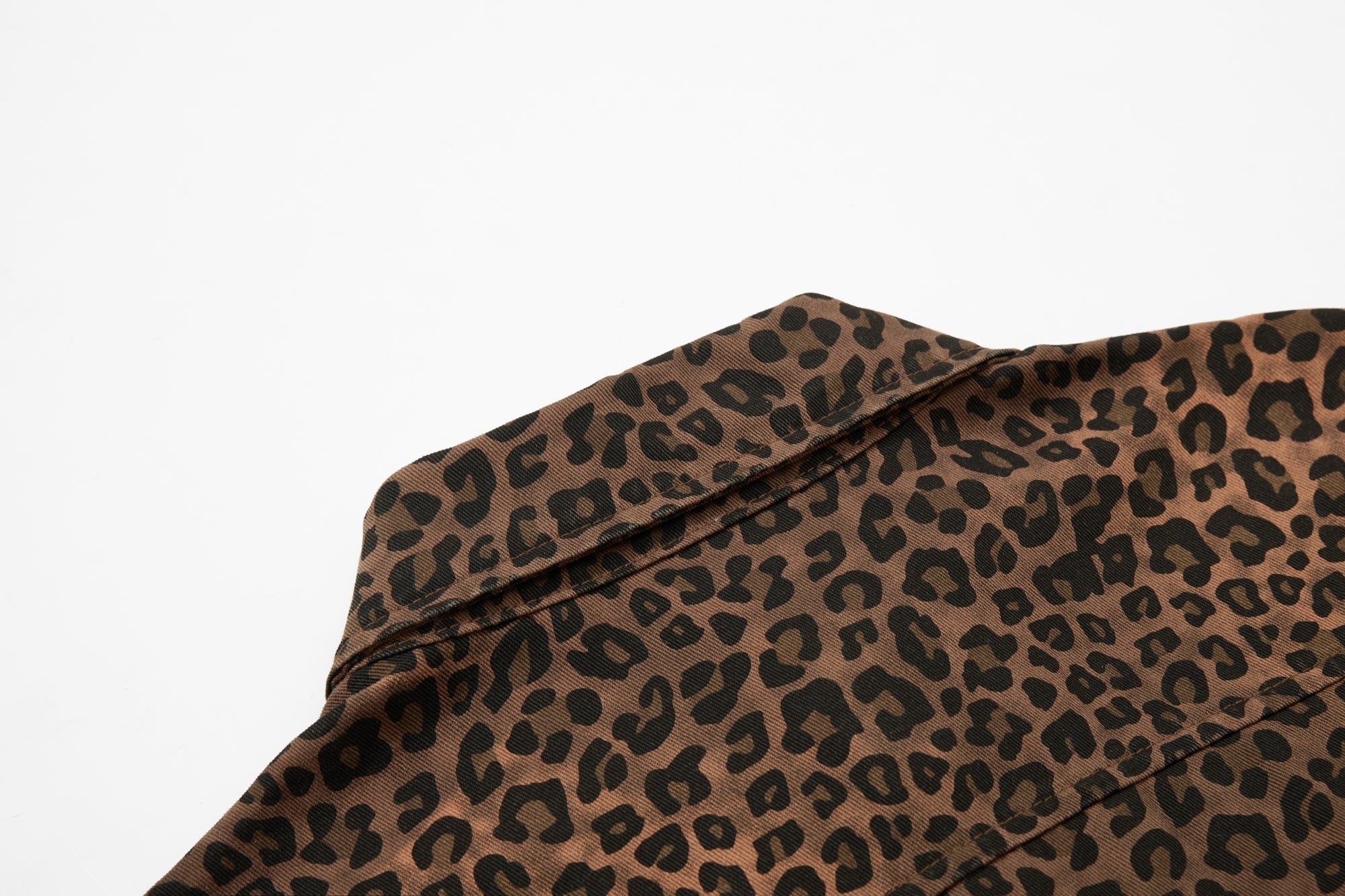 Omirad Leopard Print Statement Shirt