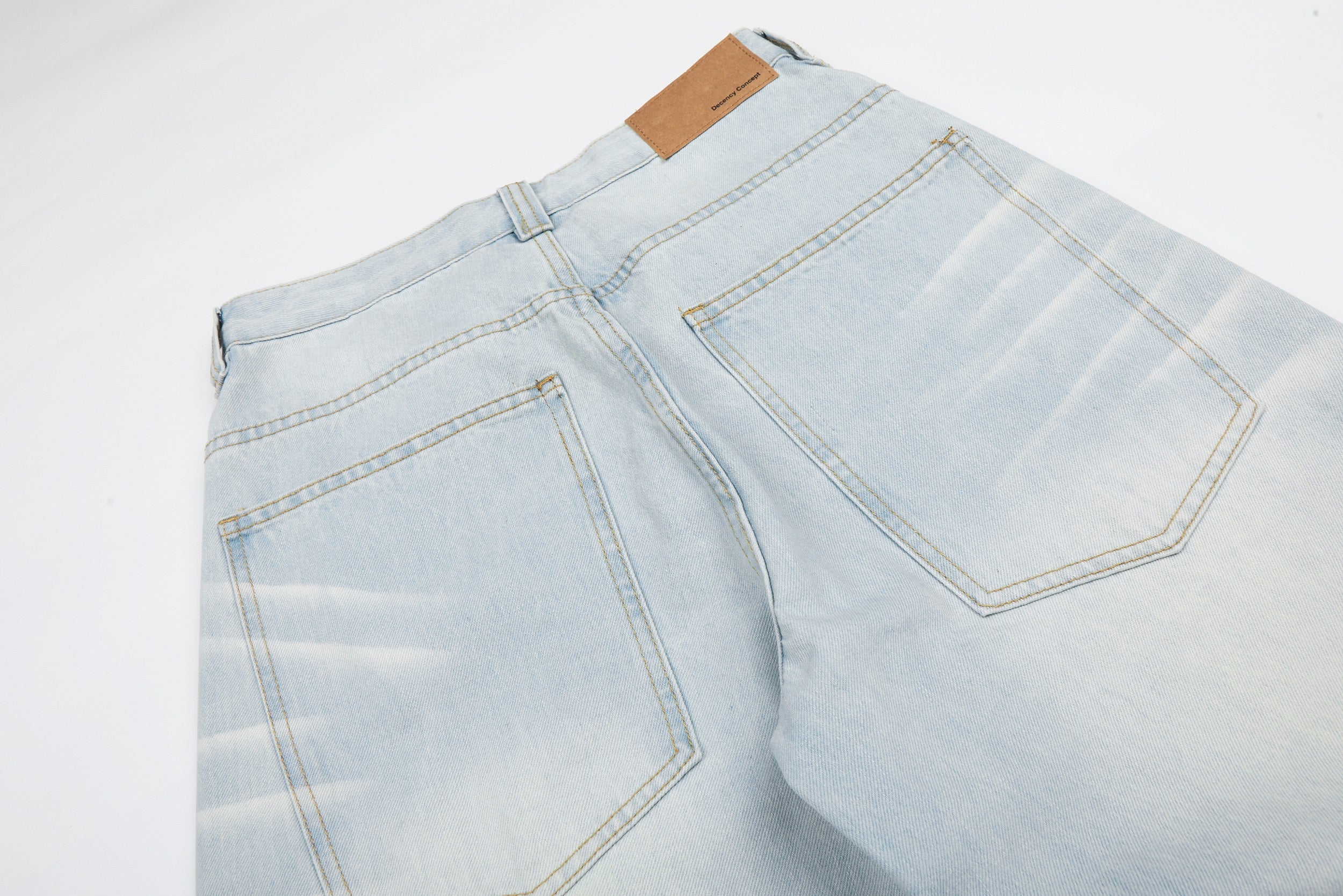 Omirad “Ice Wash Wide Denim”