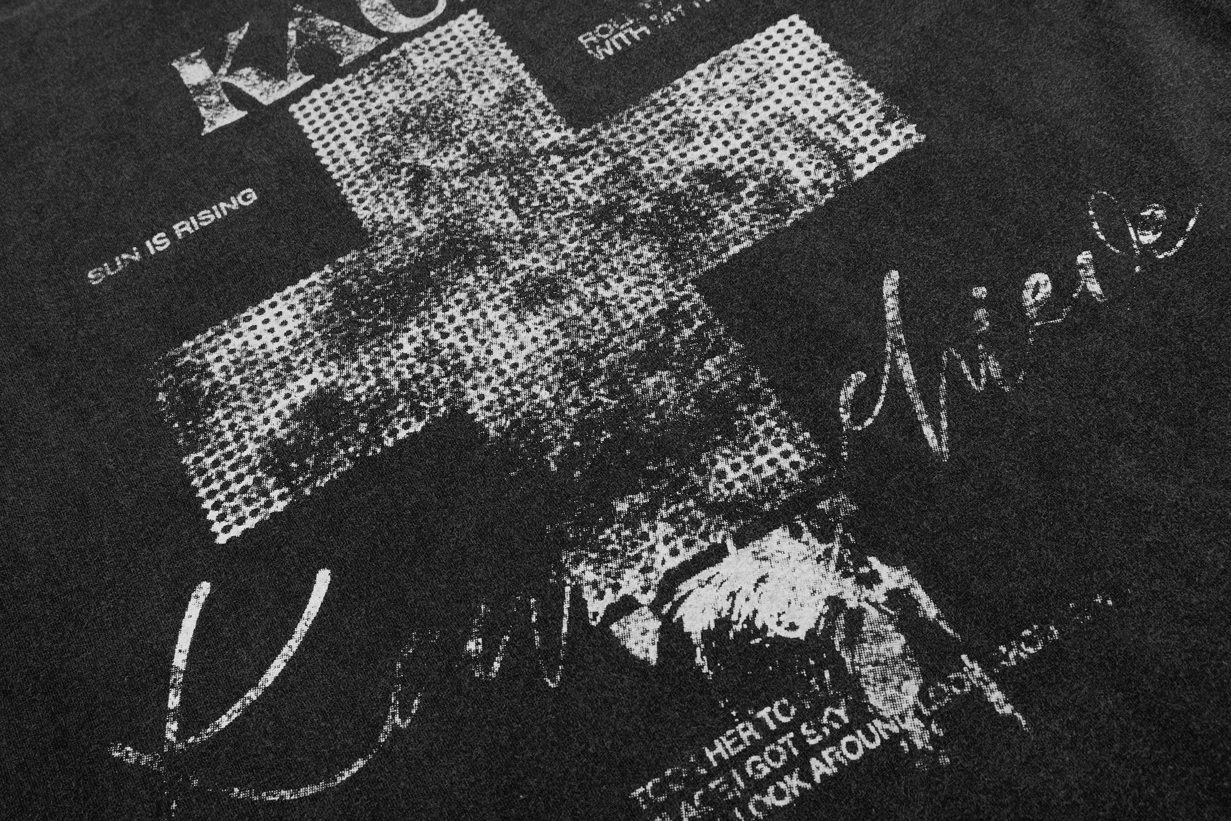 Omirad Washed Cross Graphic Tee