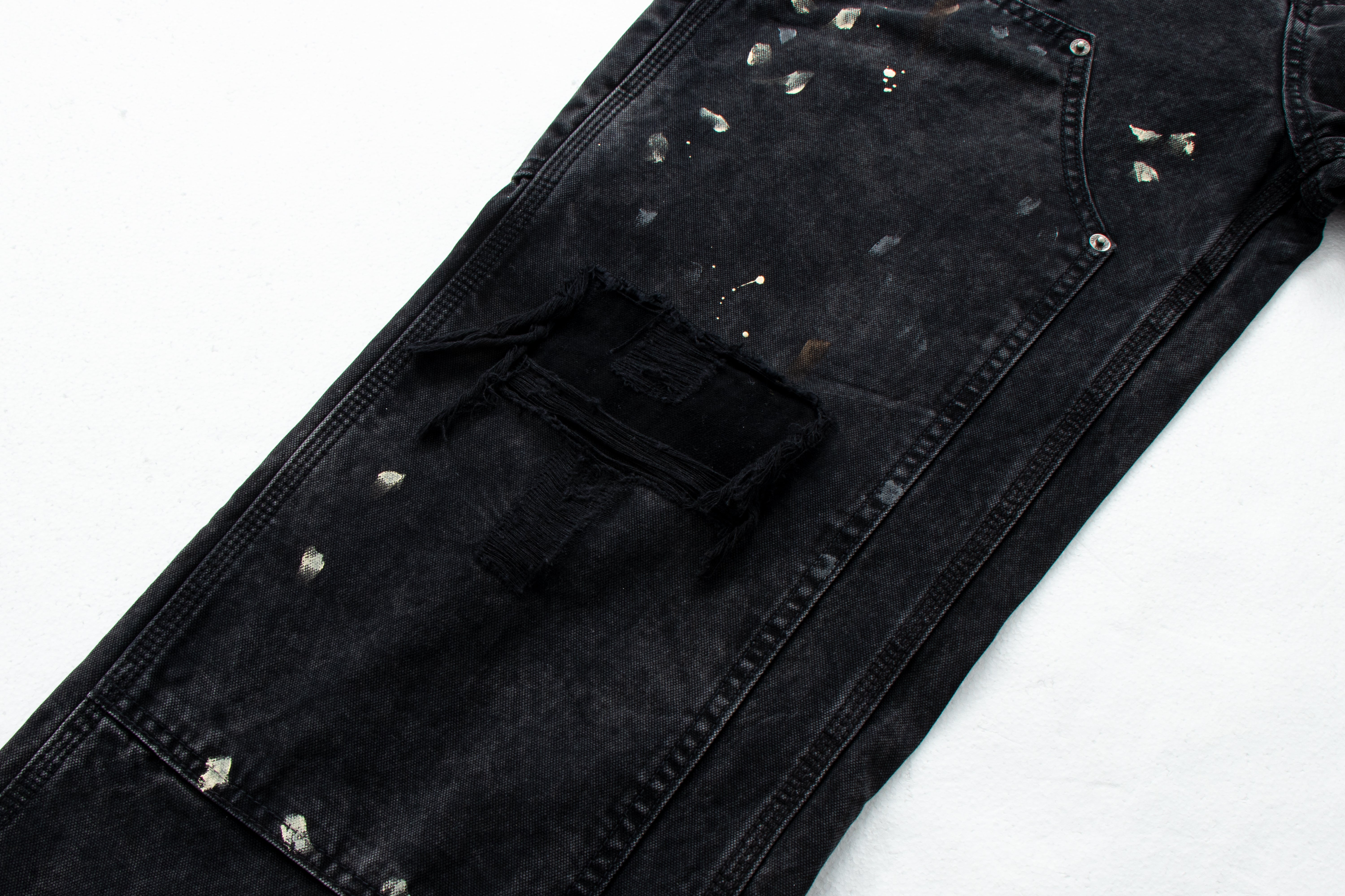 Omirad Distressed Workwear Denim Pants