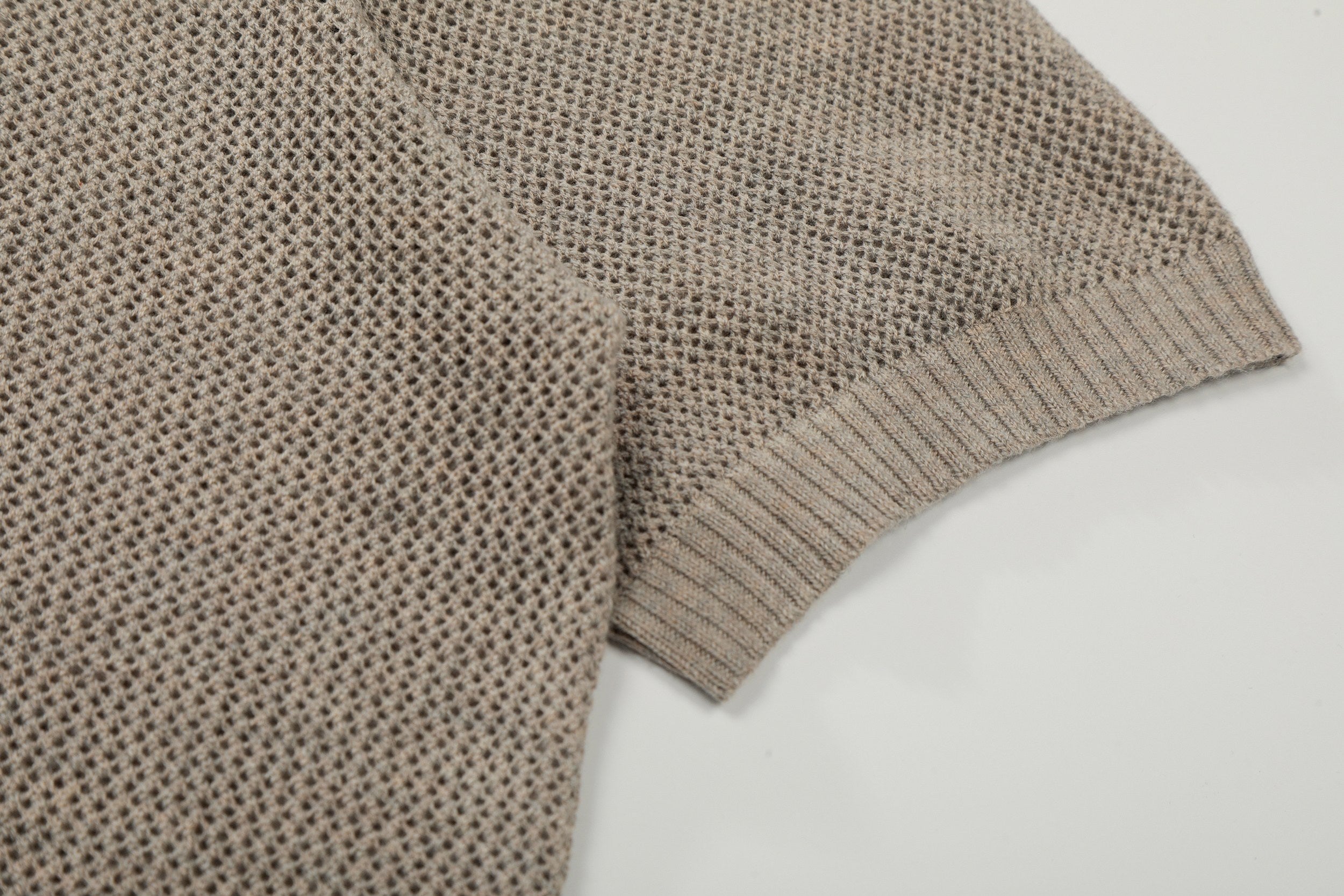 Omirad “Open Knit Polo Tee”