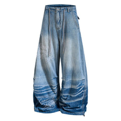 Omirad Vintage Wash Super Baggy Jeans