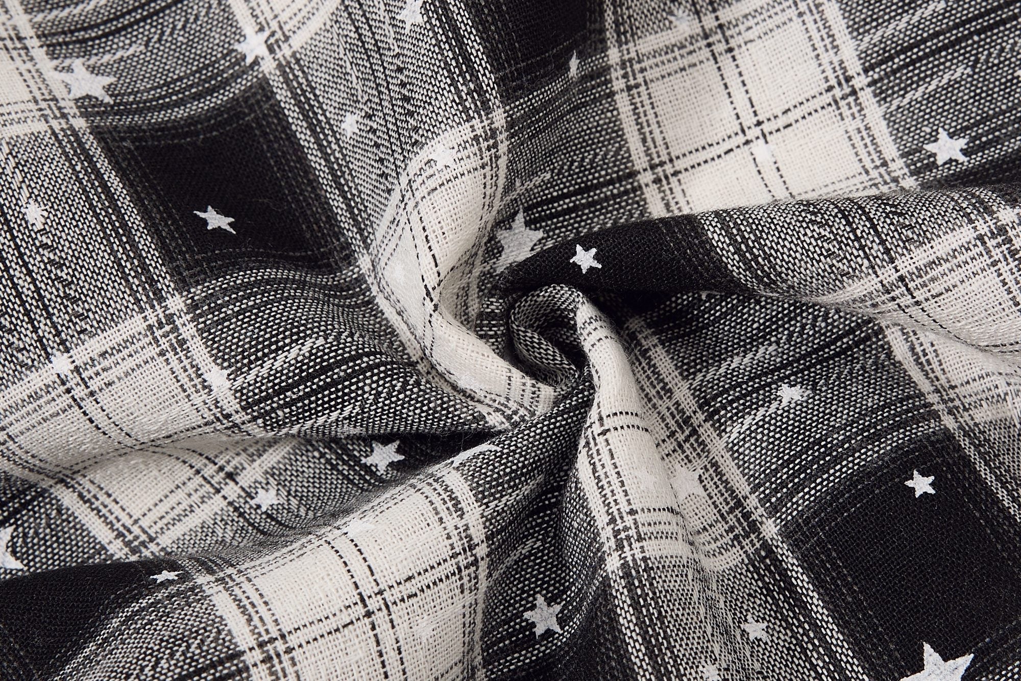 Omirad Plaid Star Cargo Shorts