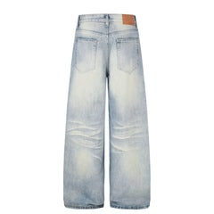 Omirad Vintage Washed Wide-Leg Jeans