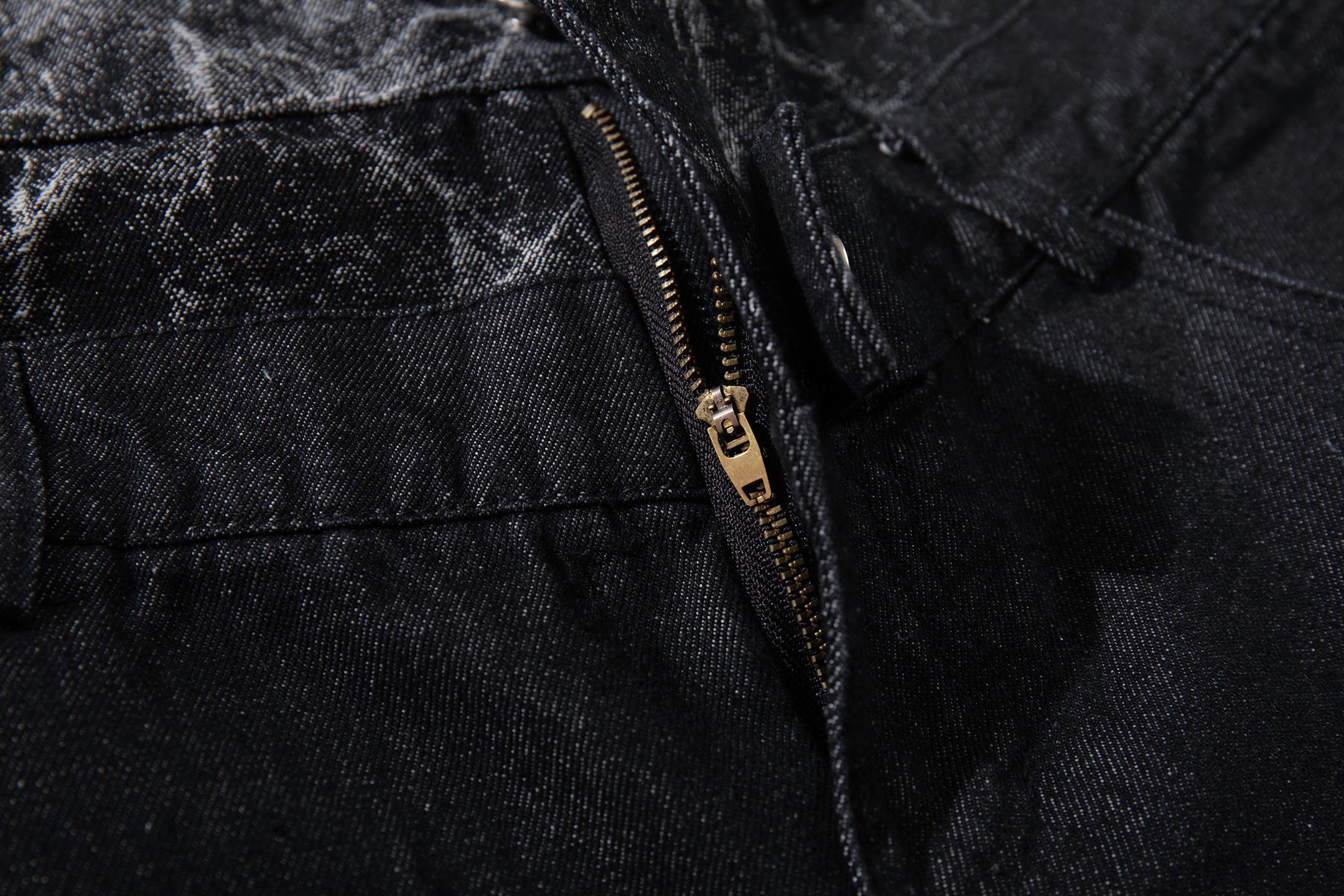 Omirad Cracked Panel Wide-Leg Pants