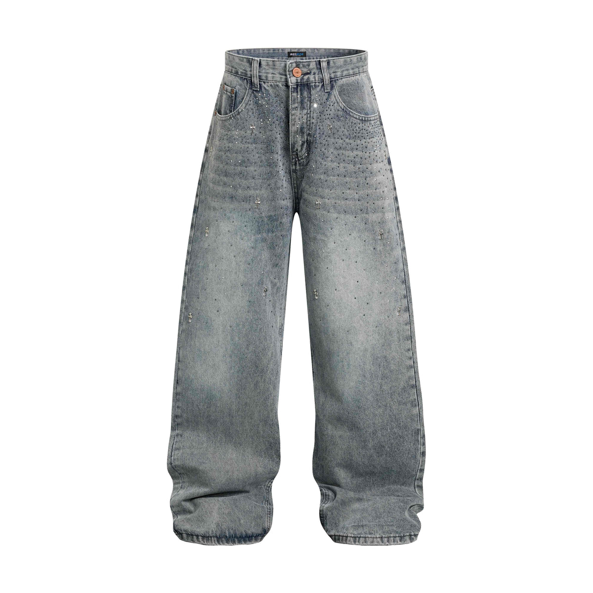 Omirad “Stardust Washed Wide-Leg Jeans”