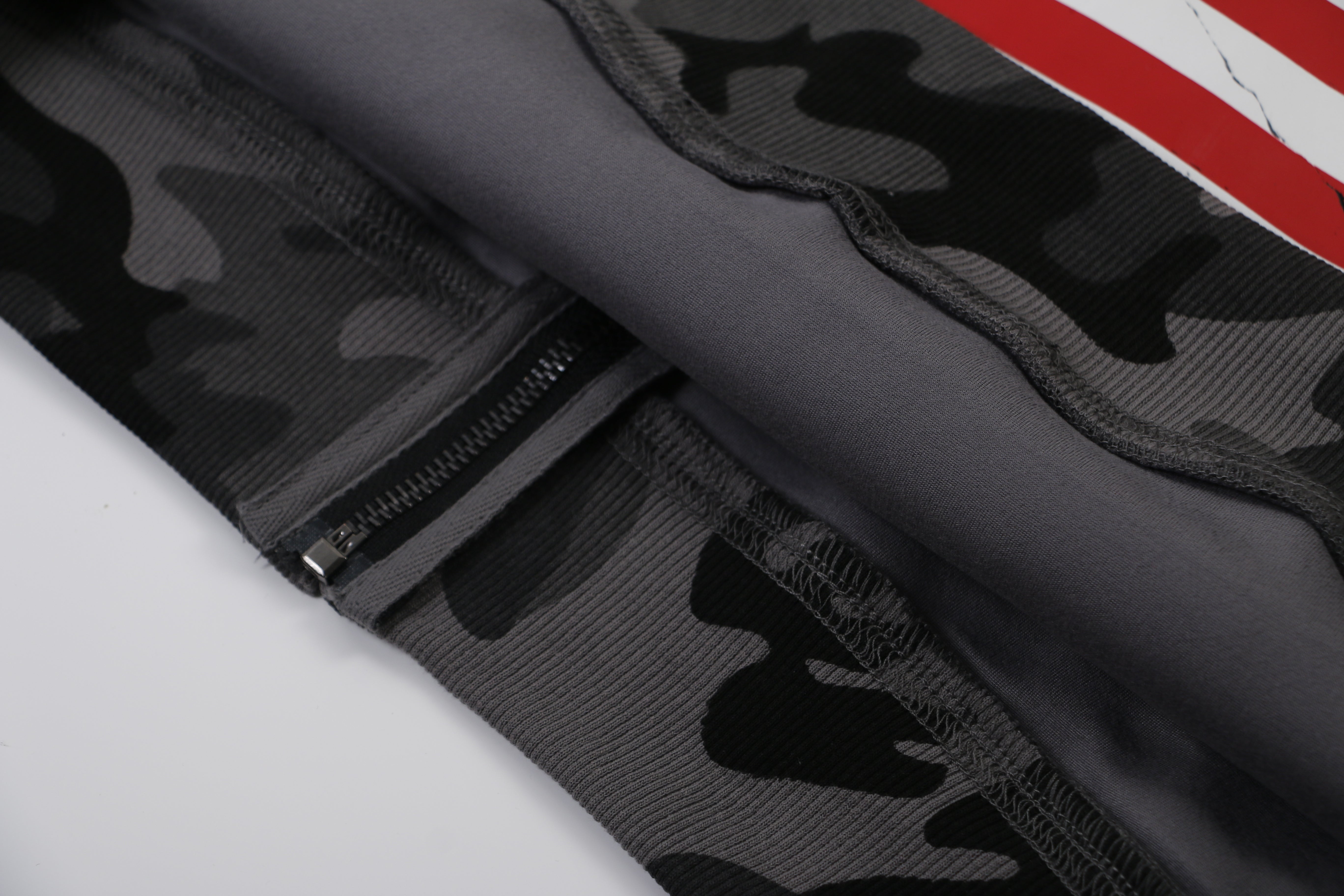Omirad Camo Flag Zip-Up Hoodie