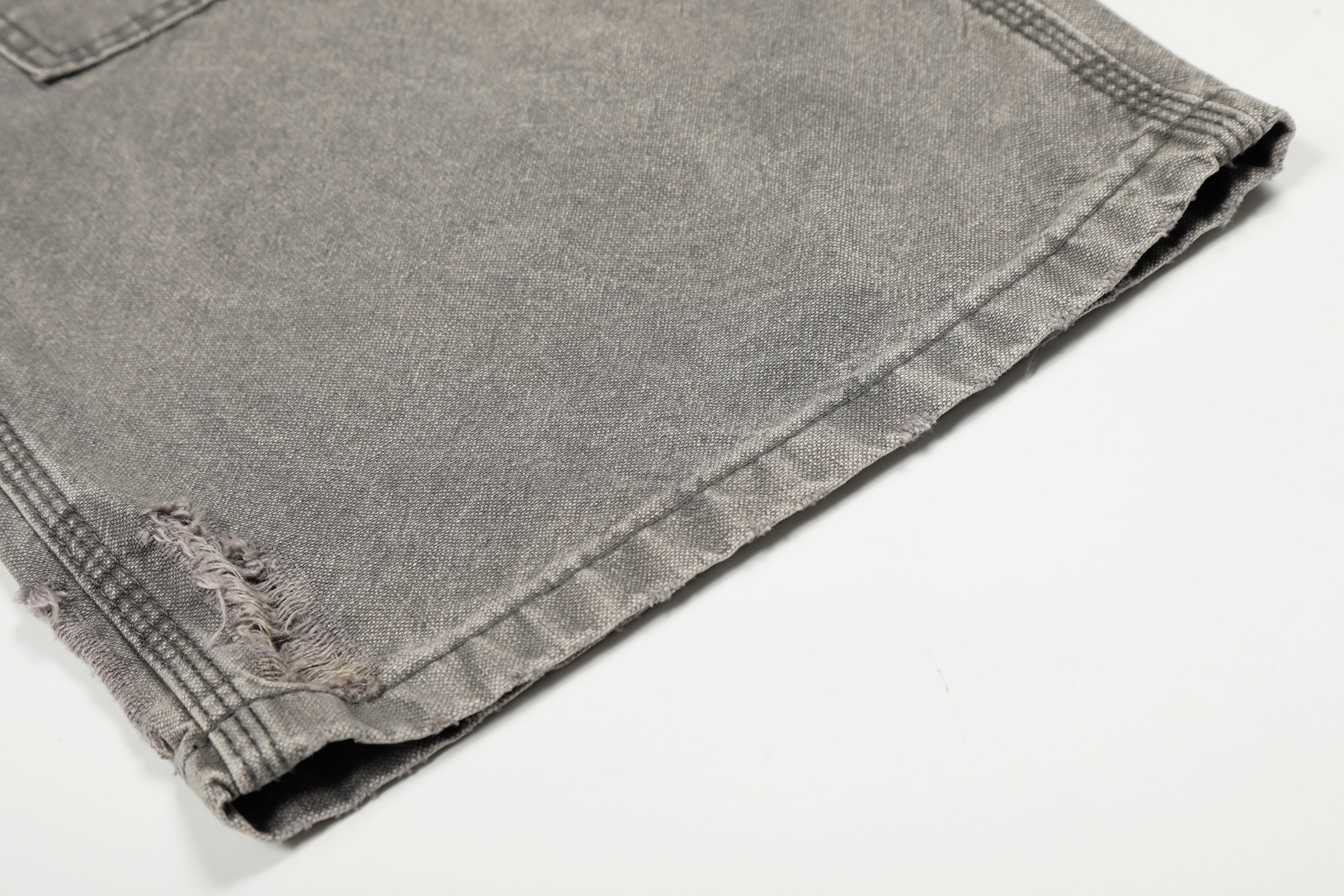 Omirad Washed Utility Distressed Denim Jeans