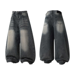 Omirad Starfade Wide-Leg Denim Pants