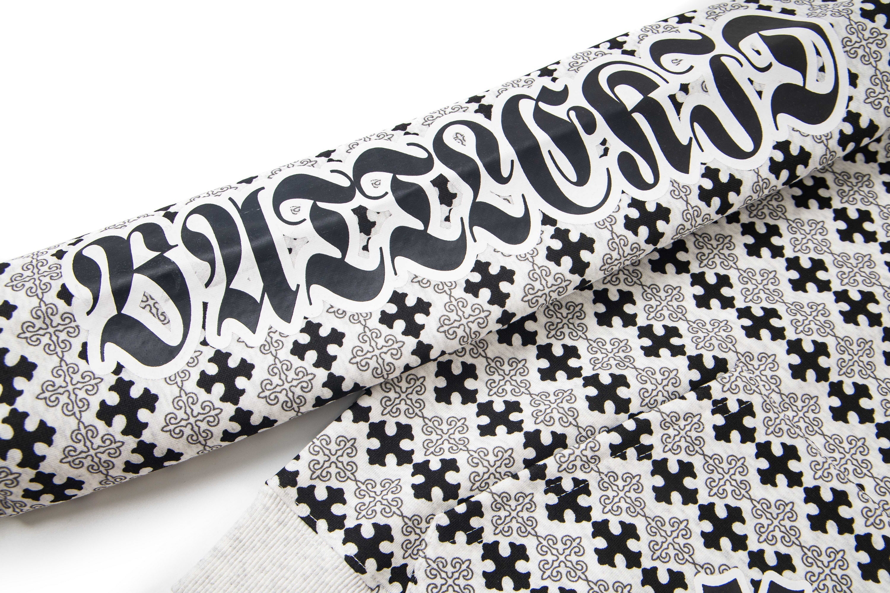 Omirad Gothic Pattern Full-Zip Hoodie