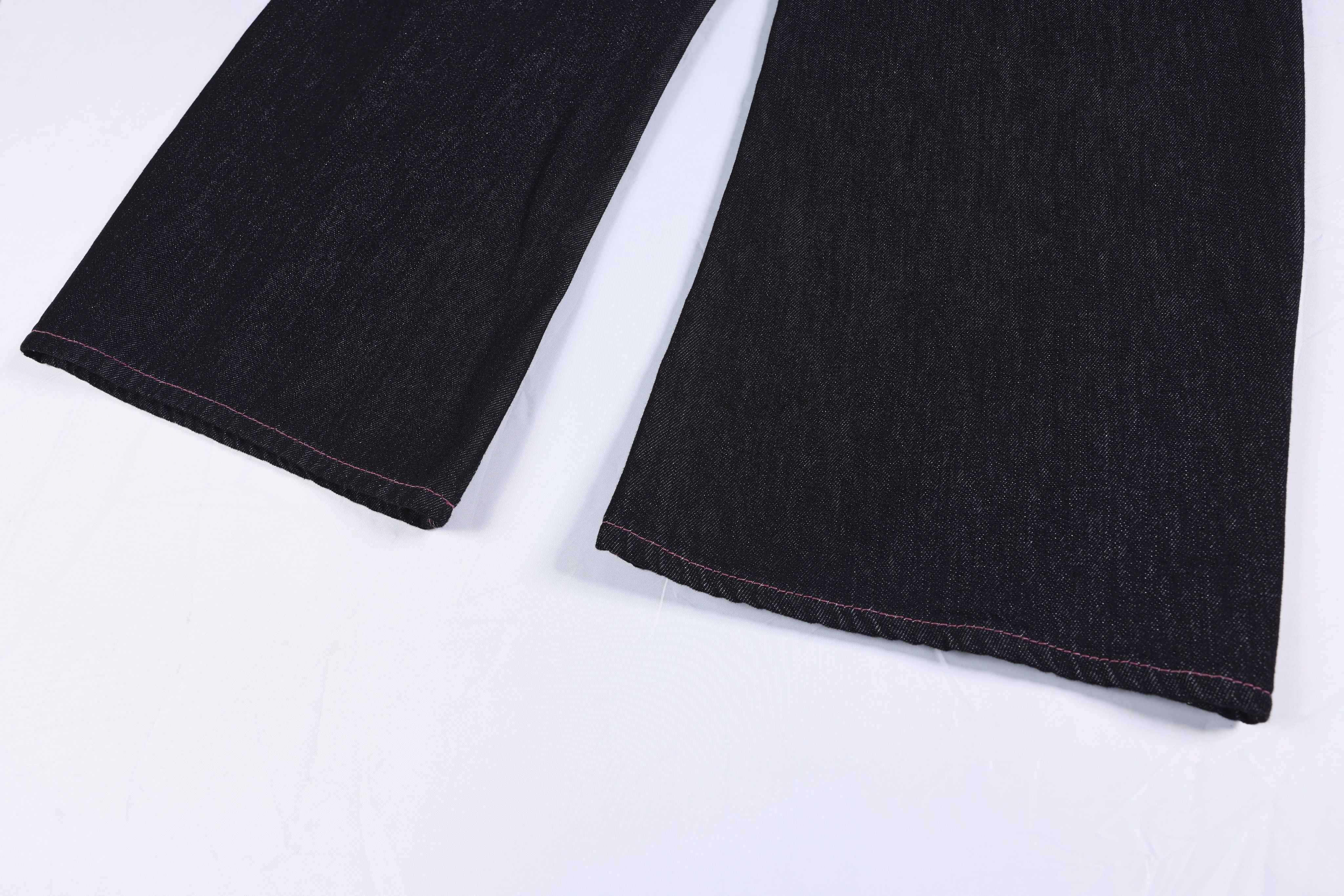 Omirad Double Waist Star Denim Pants