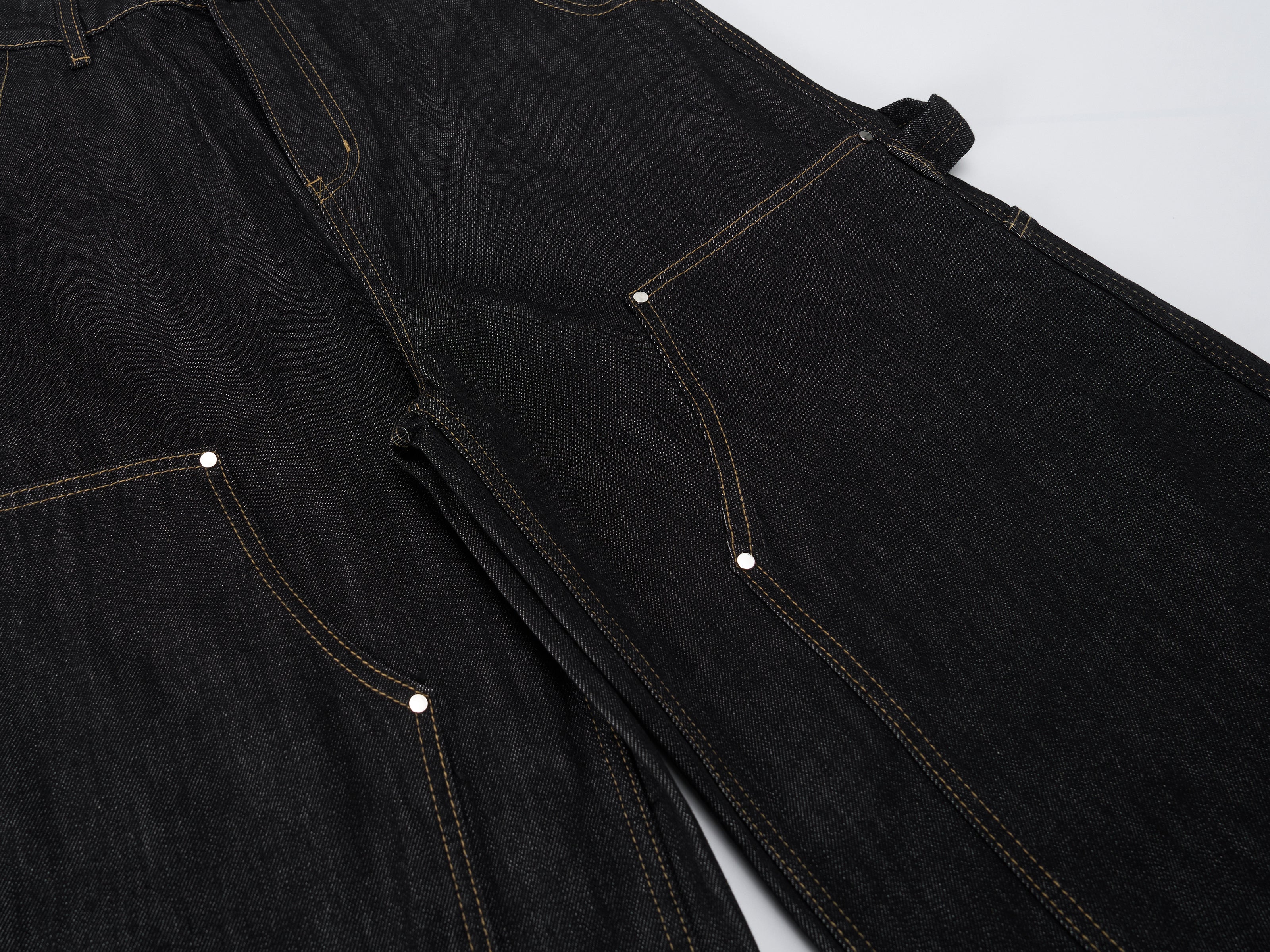 Omirad Utility Wide-Leg Denim Pants