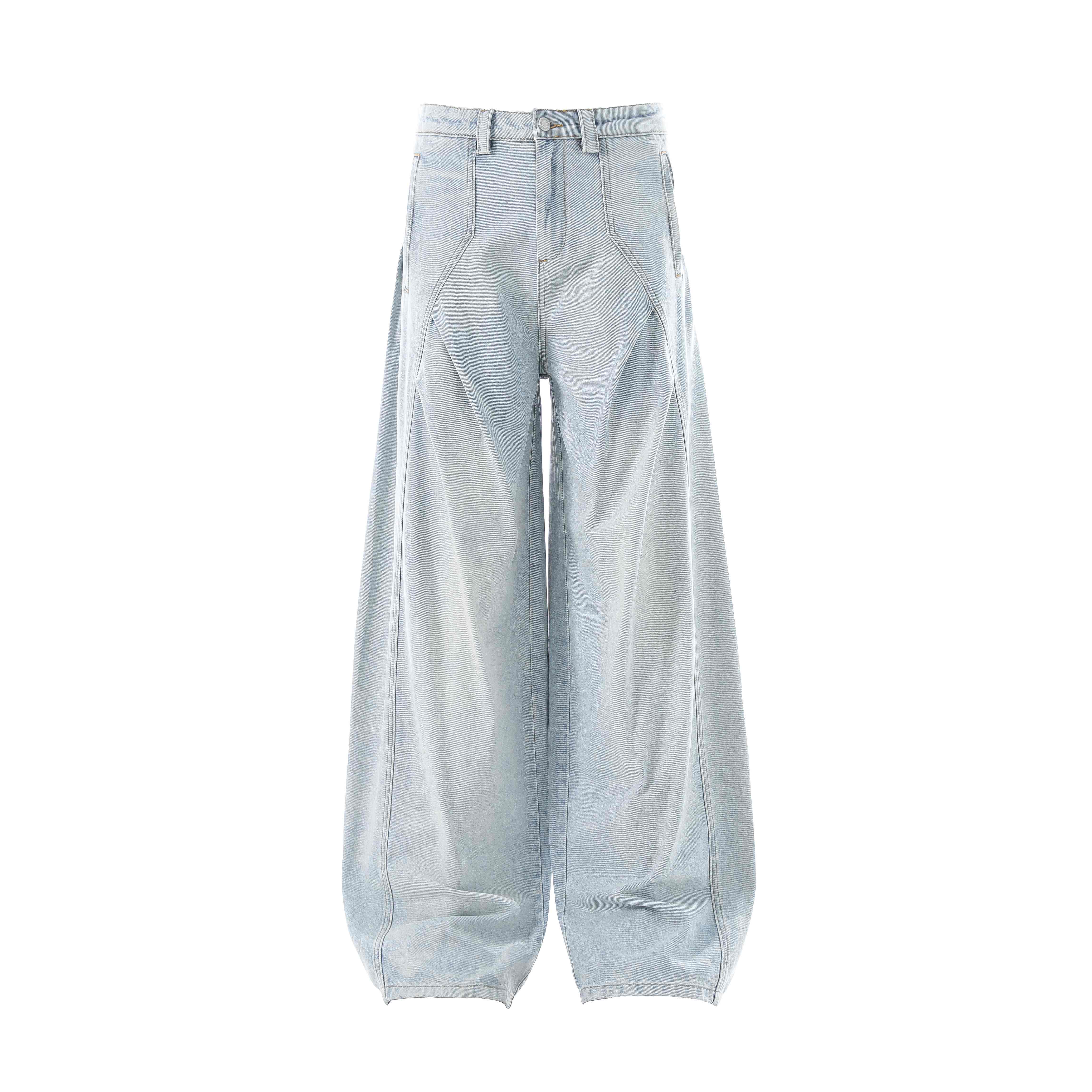 Omirad “Ice Fade Panel Denim”