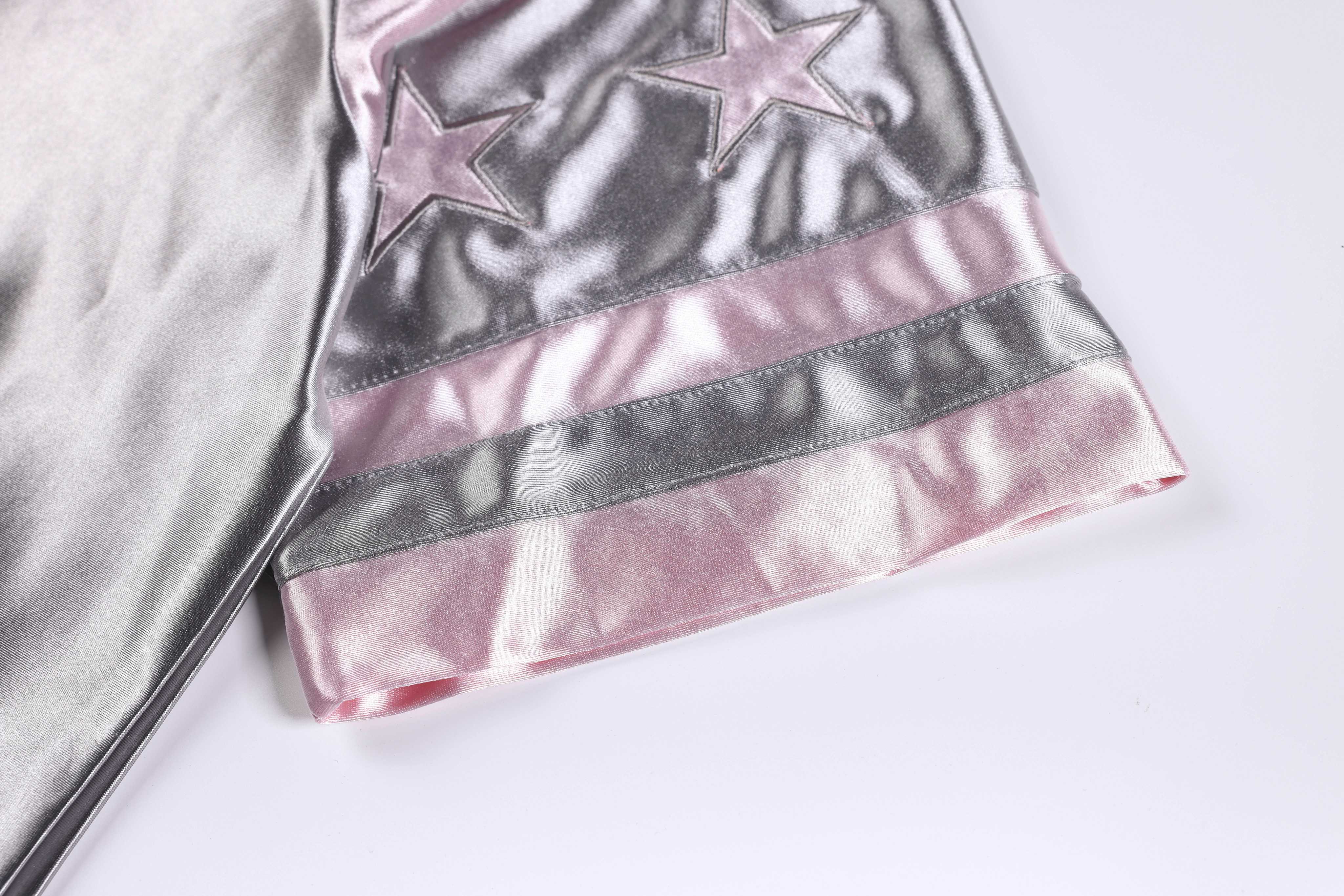 Omirad Metallic Varsity Jersey Tee