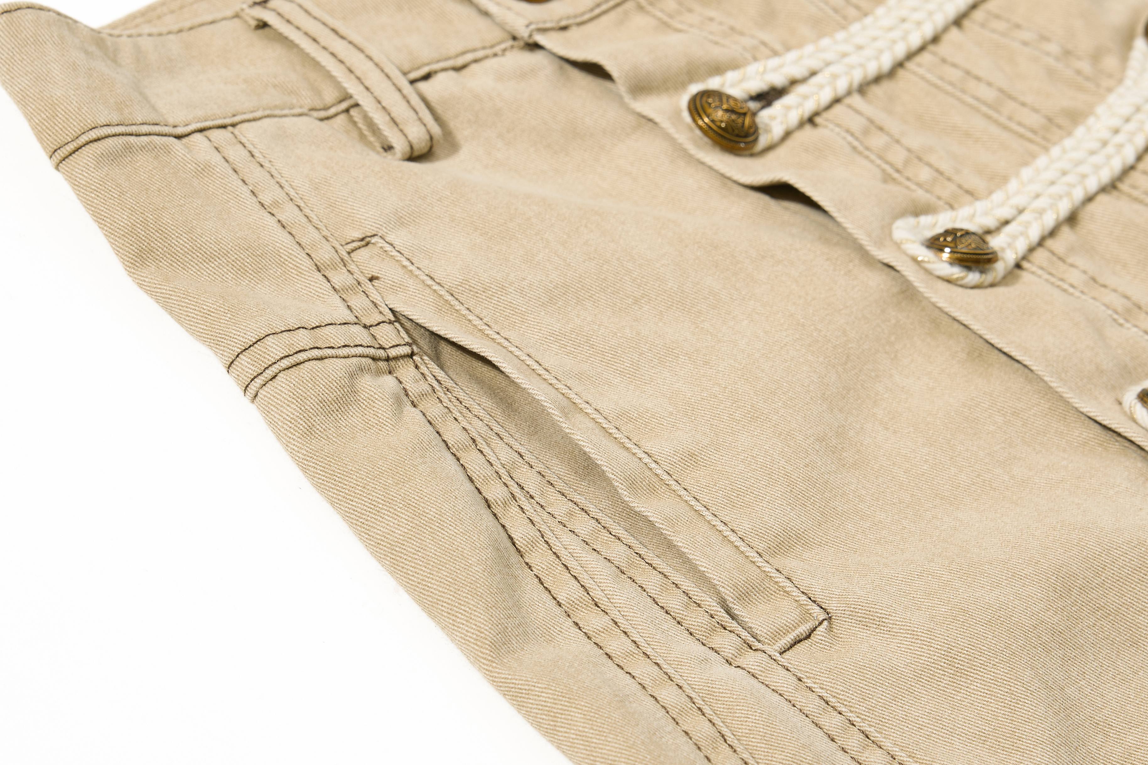 Omirad Military Rope Wide-Leg Pants
