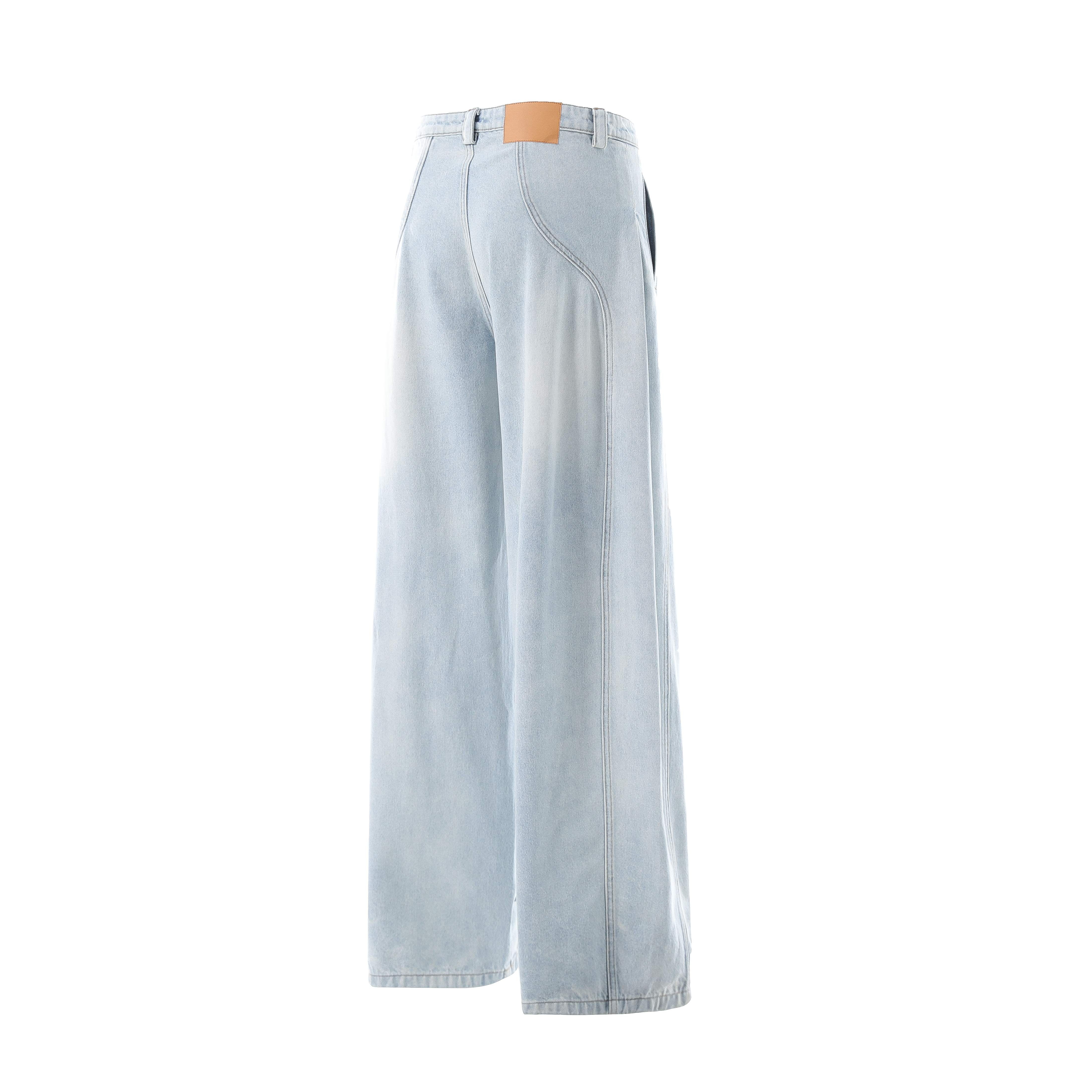 Omirad “Ice Fade Panel Denim”