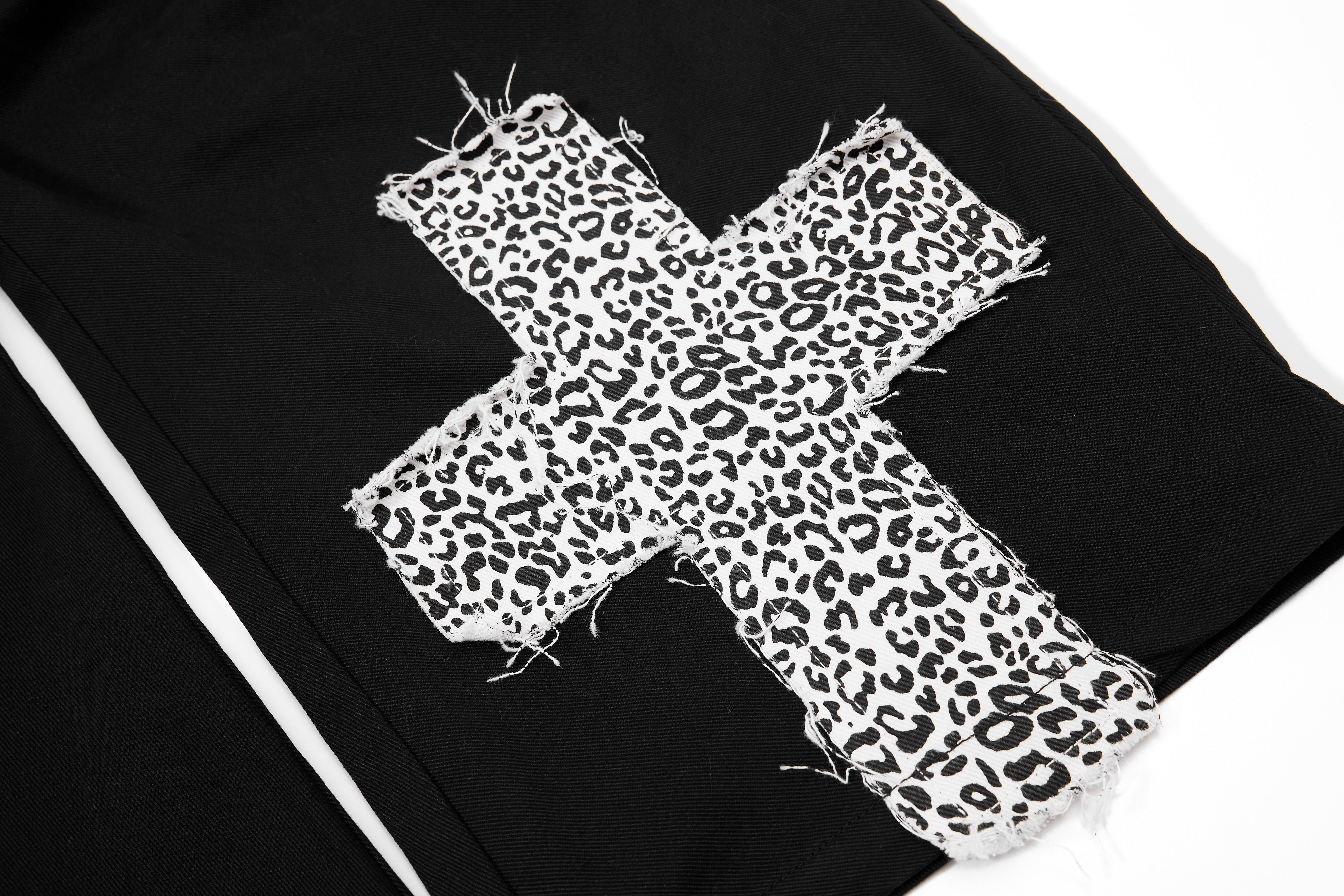 Omirad Leopard Cross Utility Pants