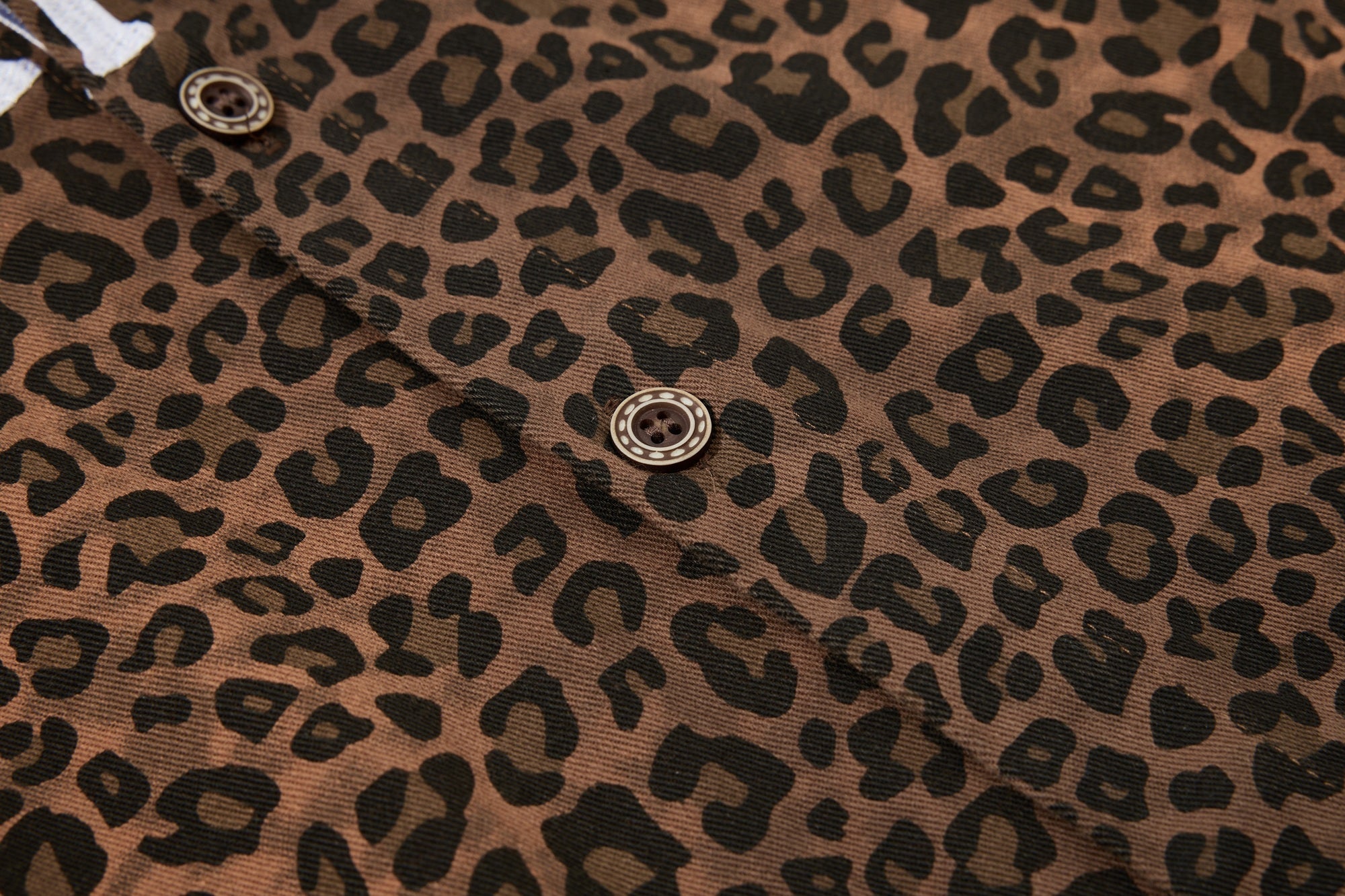 Omirad Leopard Print Statement Shirt