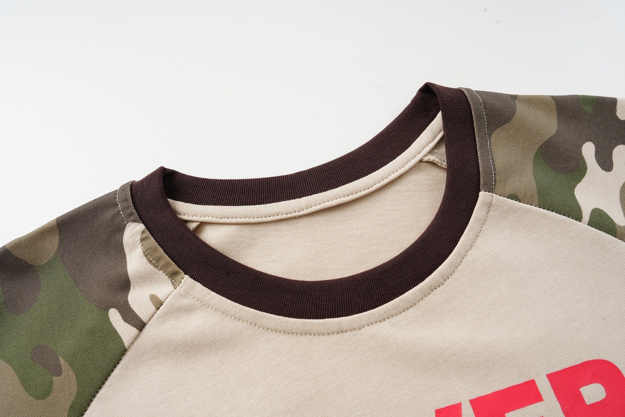 Omirad “Never Lose Your Way” Camo Raglan T-Shirt