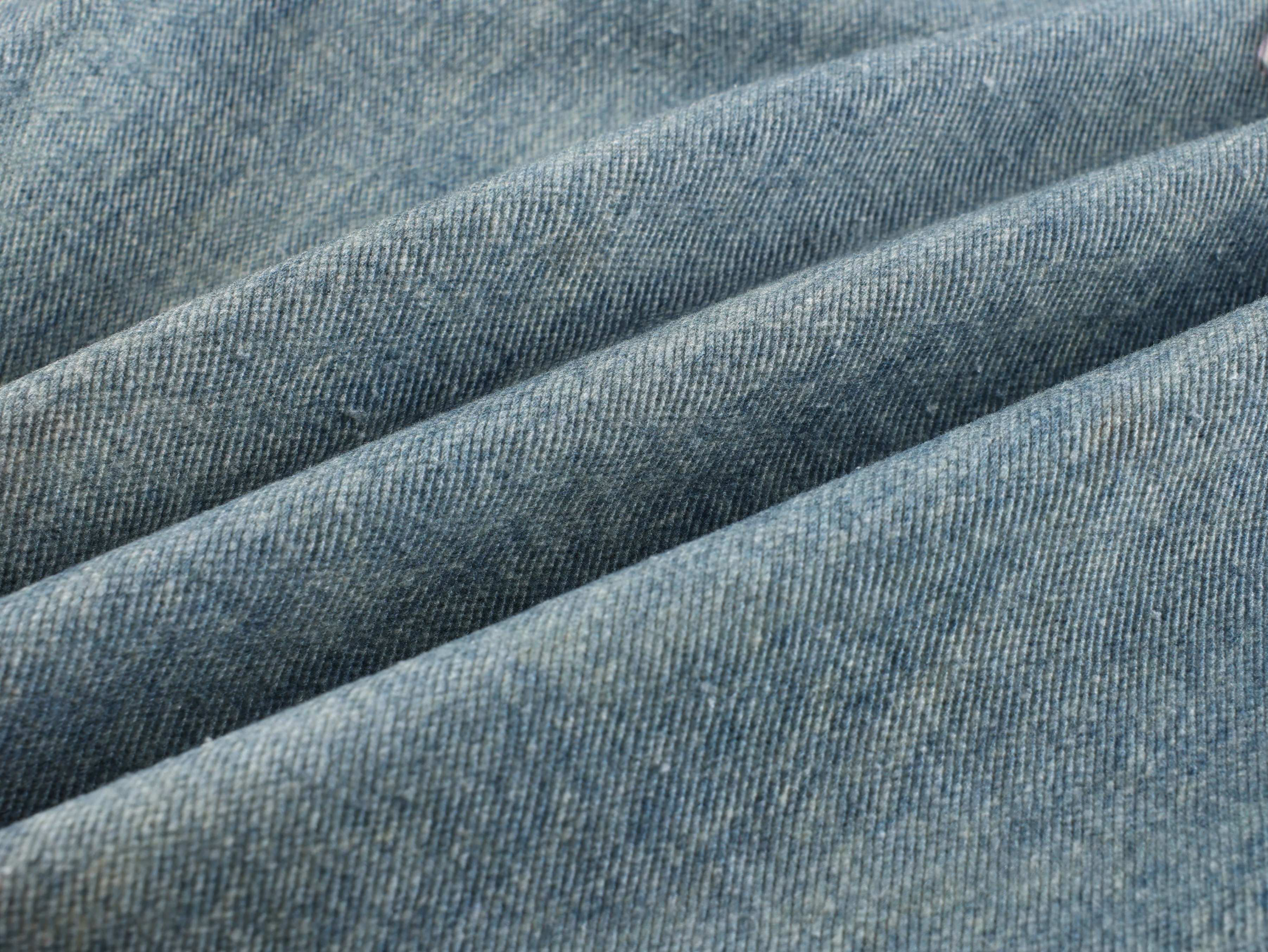 Omirad “Layered Flannel Patchwork Balloon Jeans”