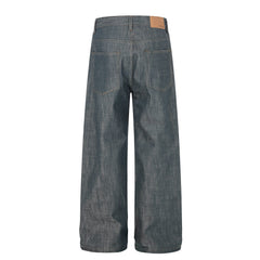 Omirad “Washed Grey Button Denim Jeans”
