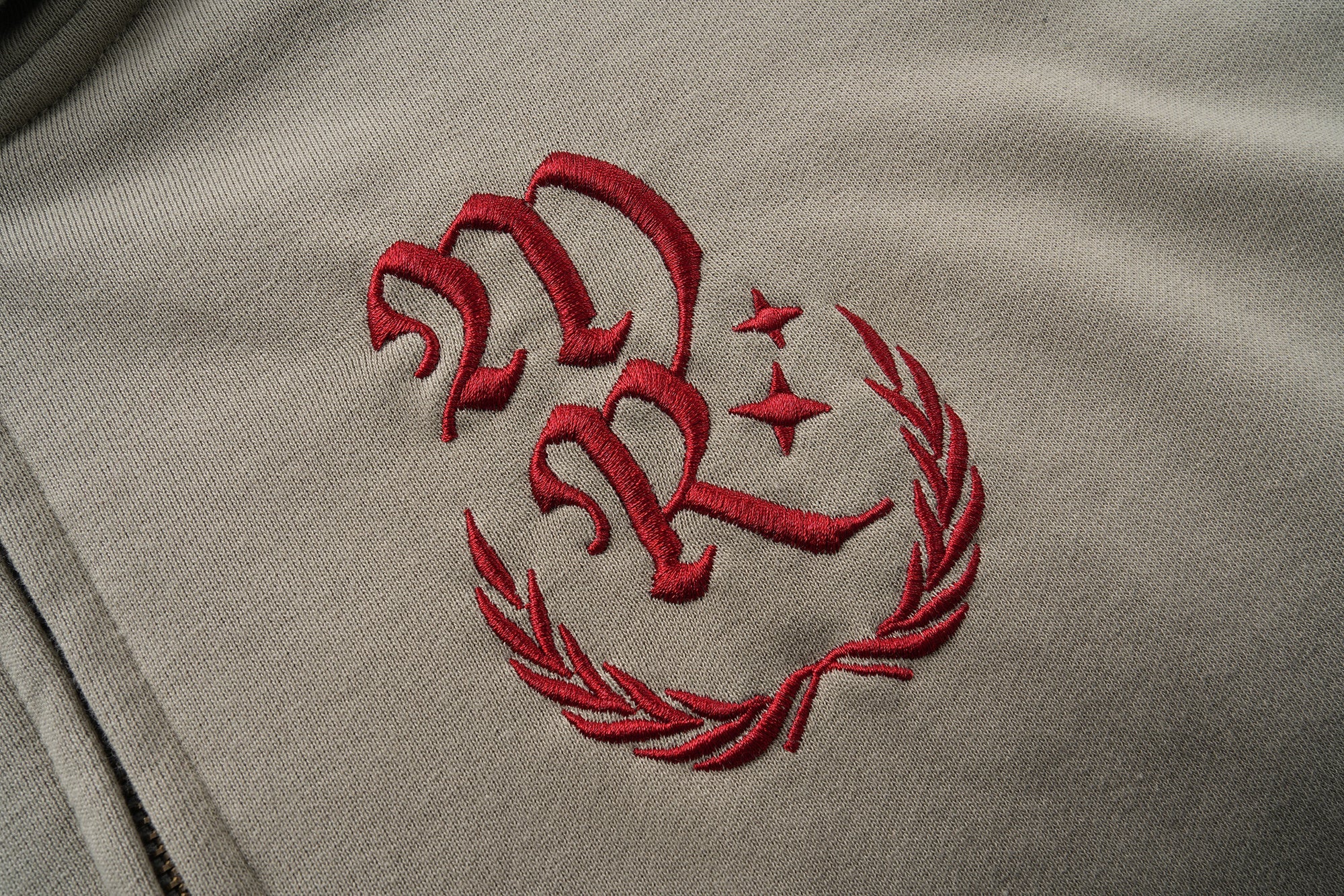 Omirad Graphic Zip-Up Hoodie
