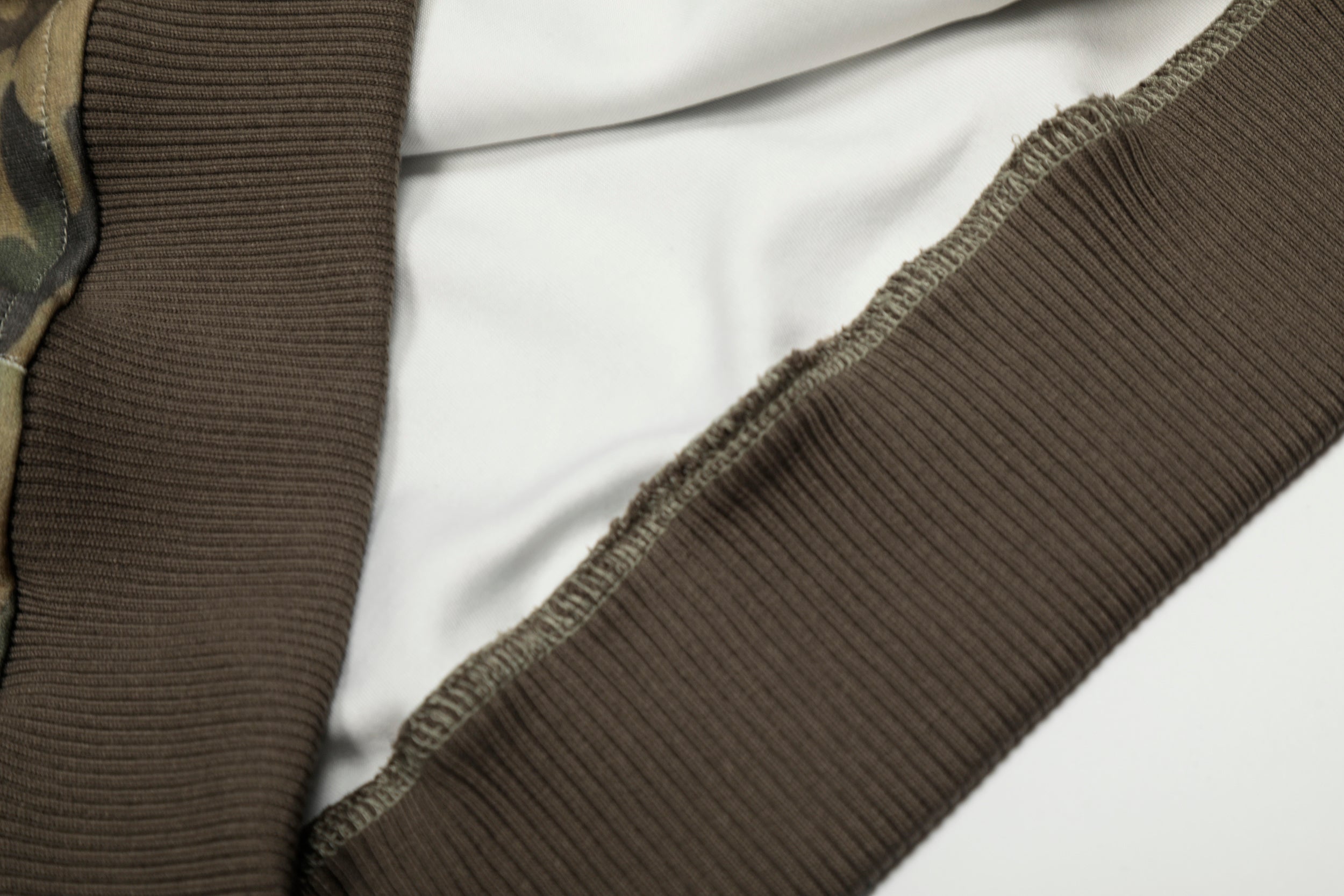 Omirad Camo Chenille Patch Half-Zip Hoodie